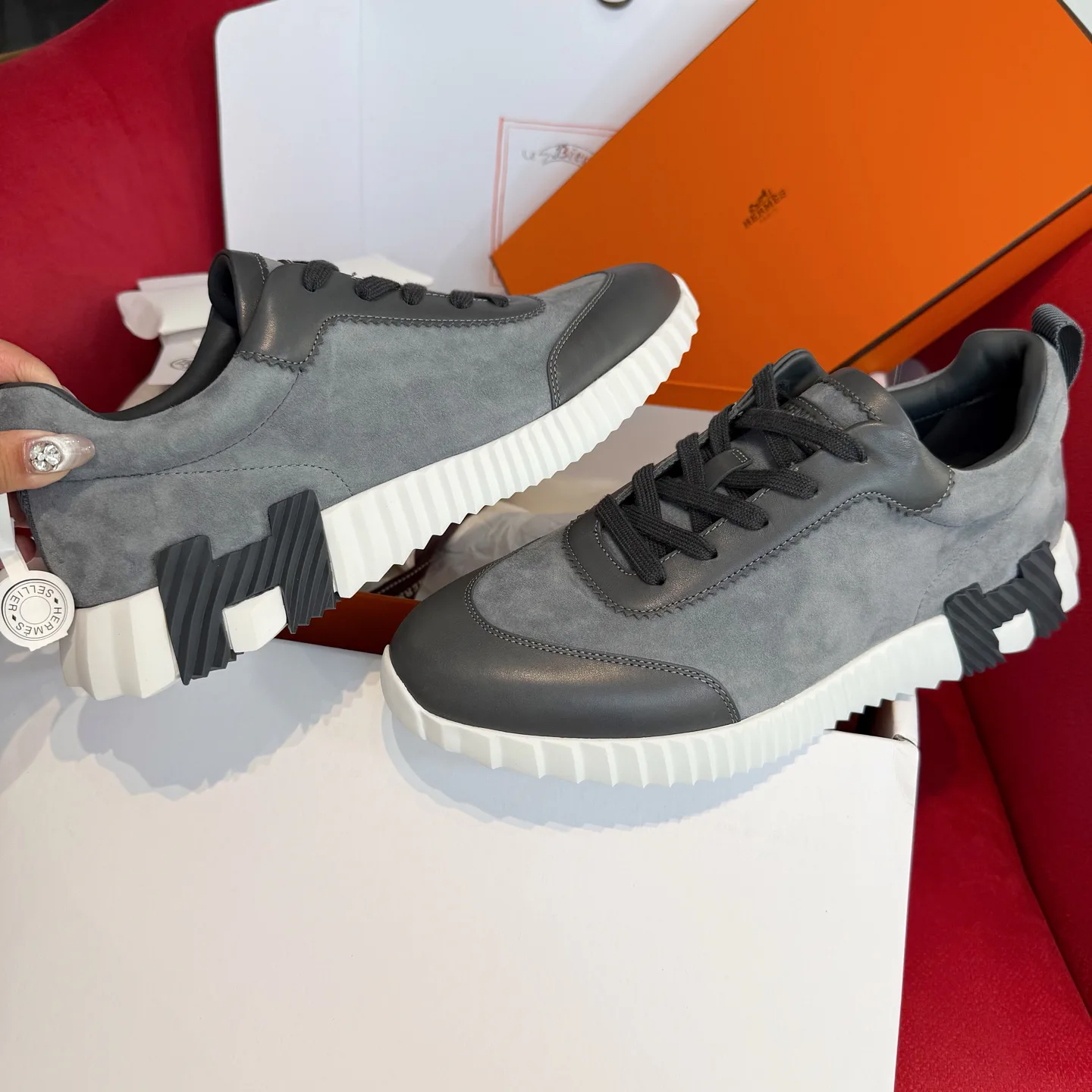 Кроссовки Мужские Hermes 4712312