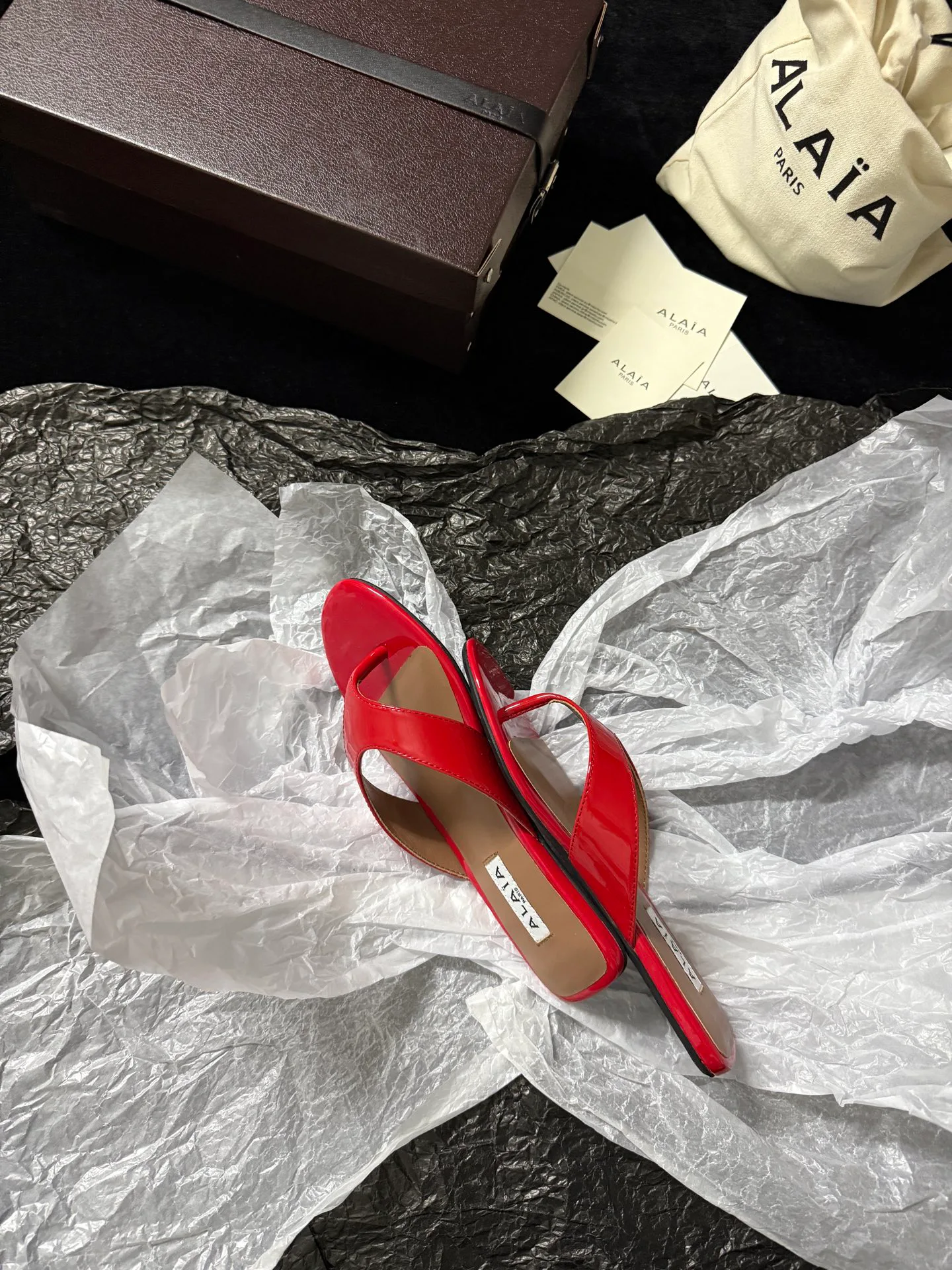 Шлепанцы Женские Alaia 1083625