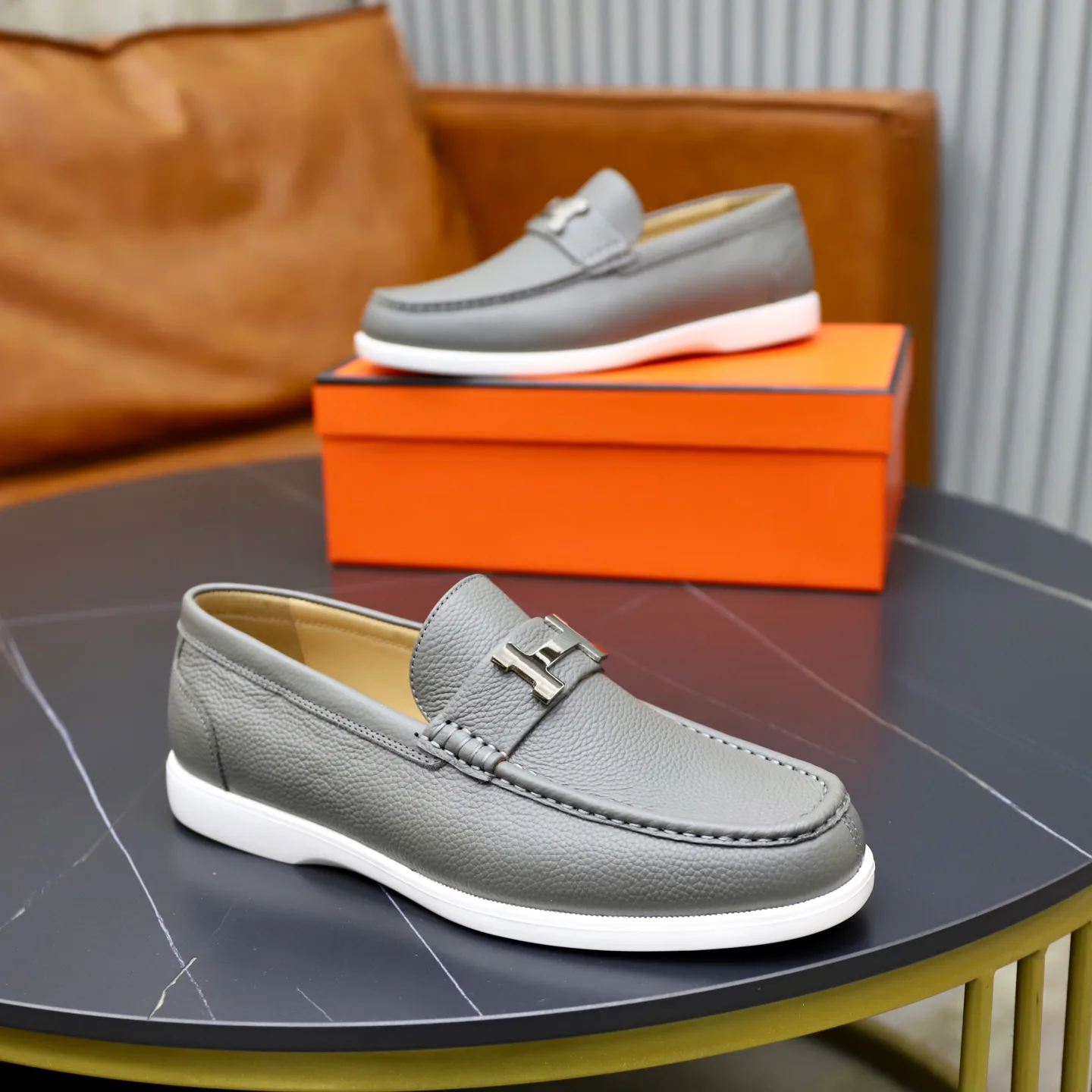 Лоферы И Туфли Мужские Hermes 18103095