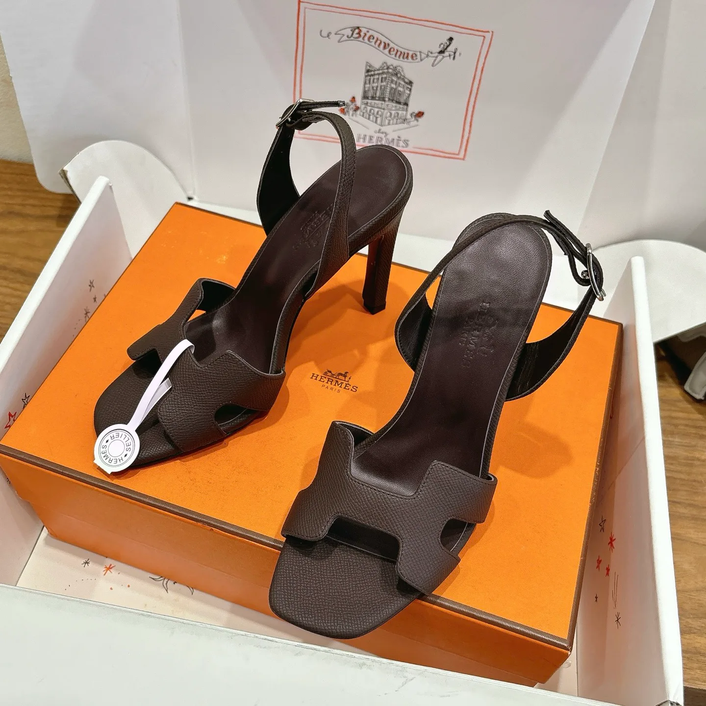 Босоножки Женские Hermes 2959637