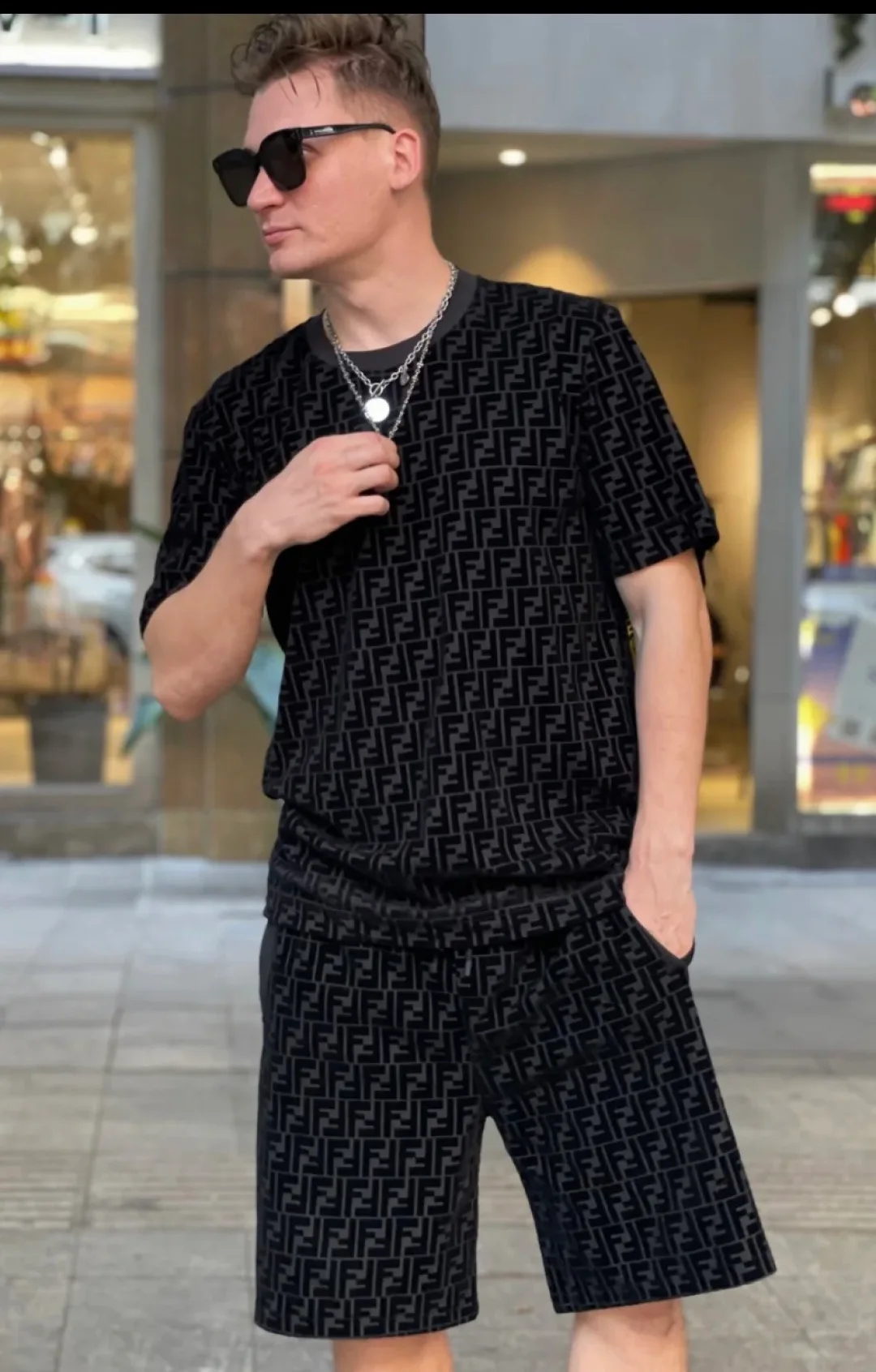 Шорты Мужские Fendi 1322728