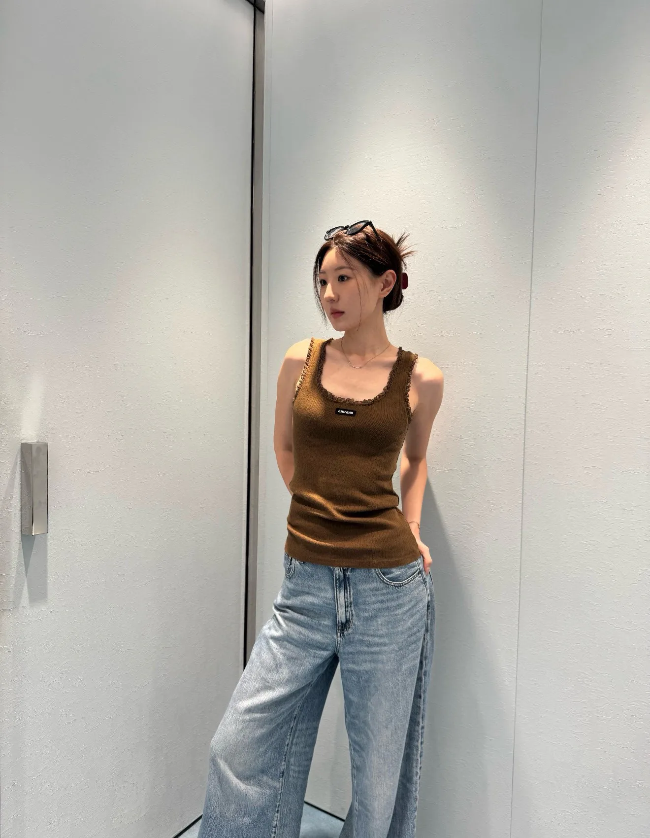 Жилеты Женские Miu Miu 12196035