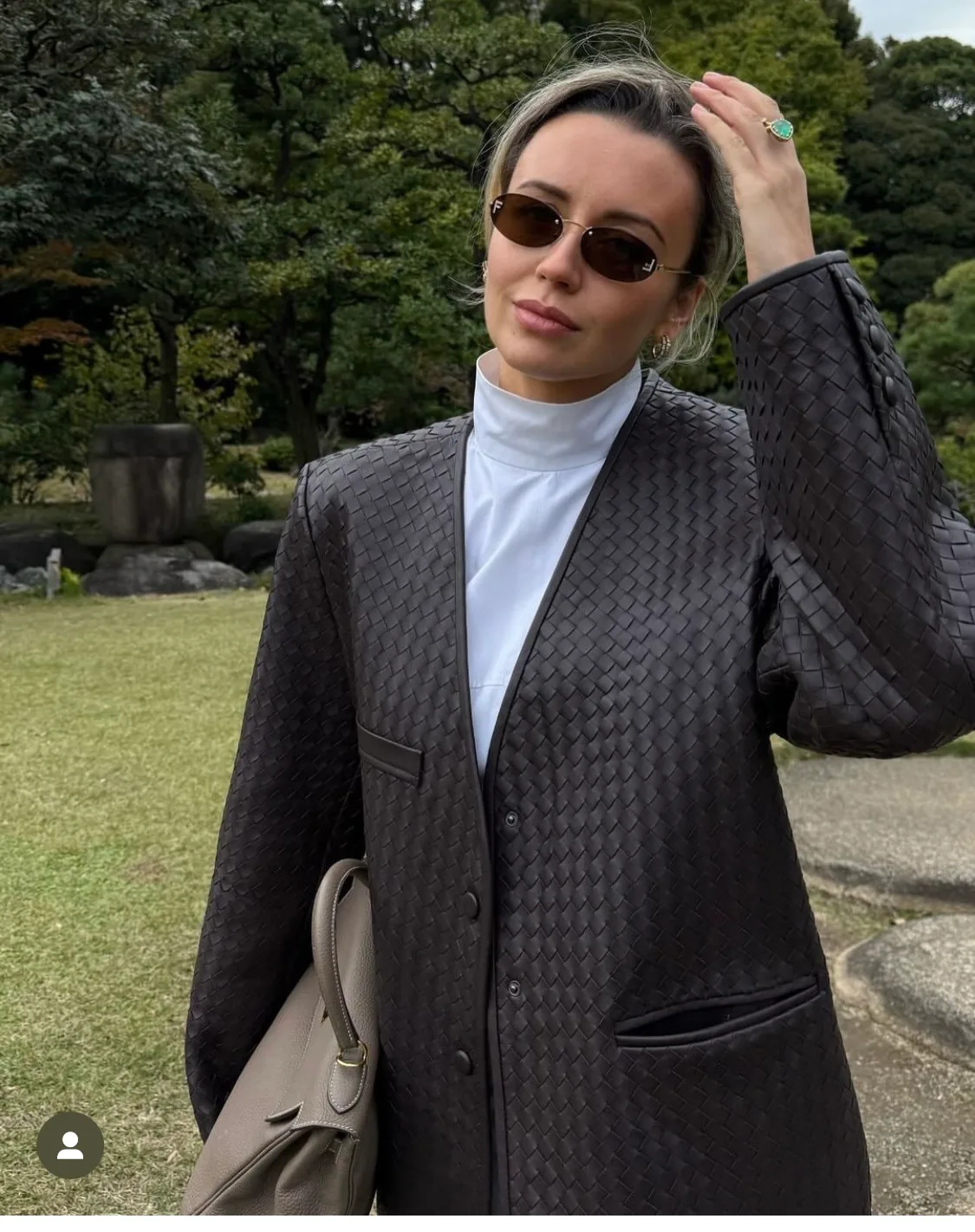 Кожаные Куртки И Дублёнки Женские Bottega Veneta 16052