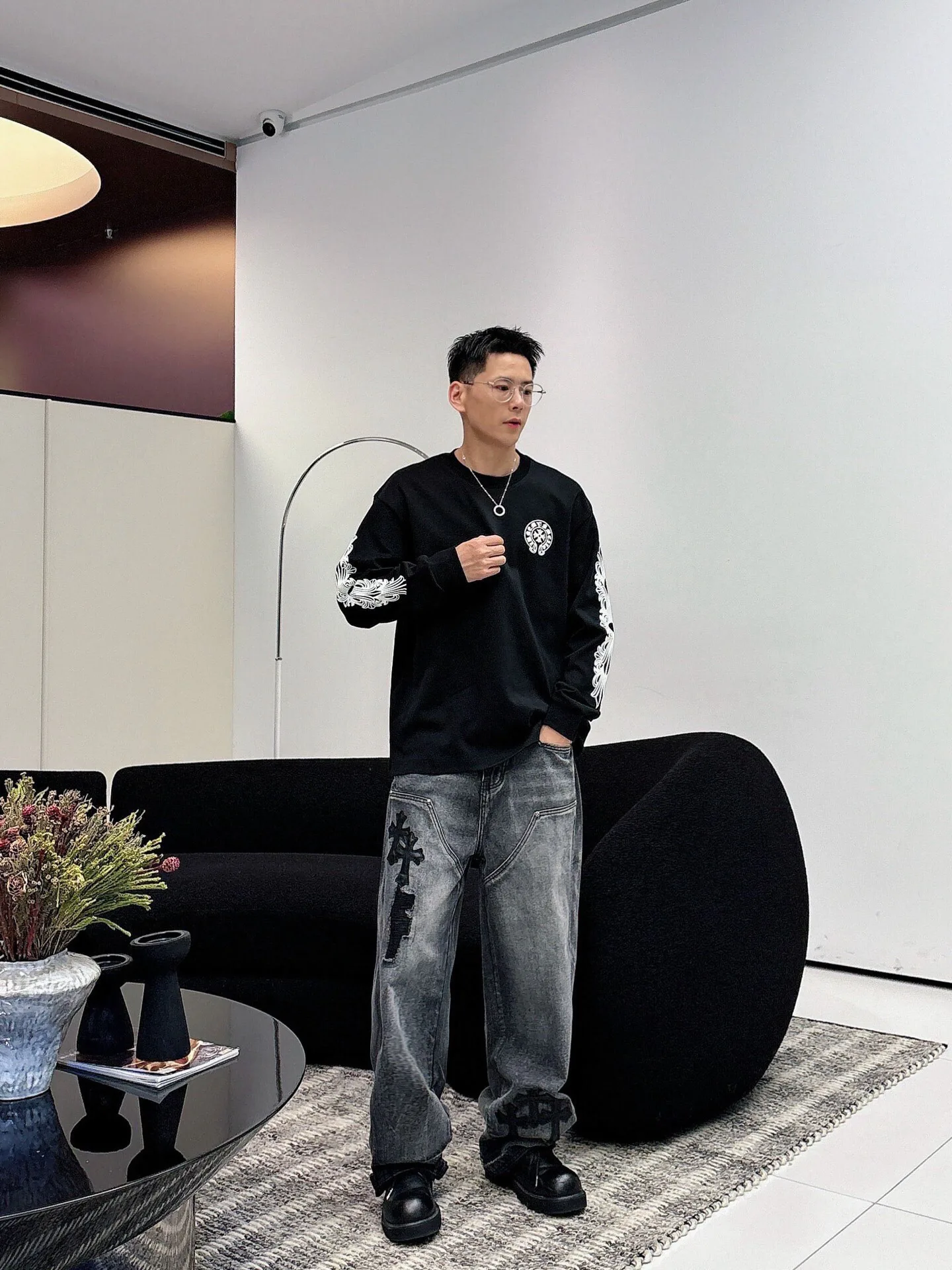 Свитшоты И Худи Мужские Chrome Hearts 2237993