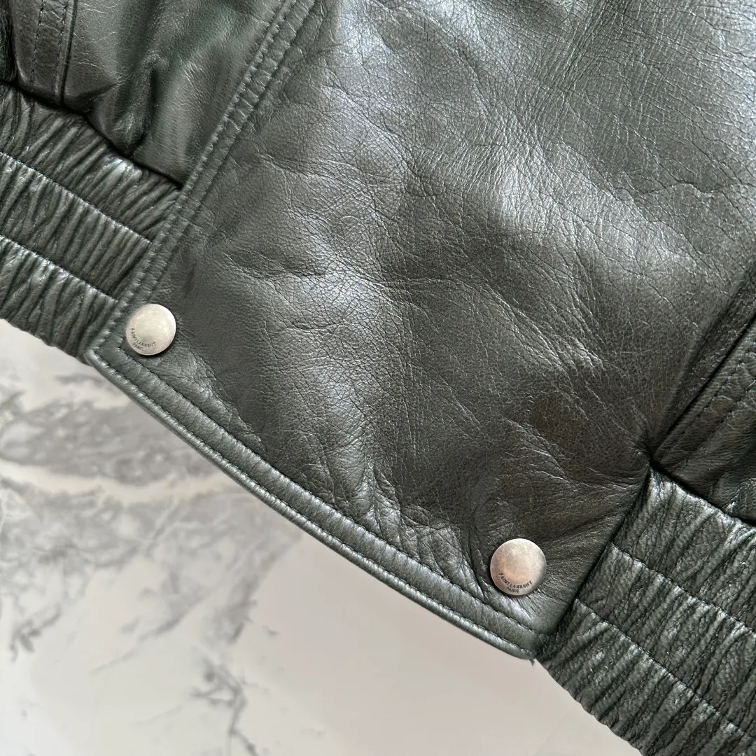 Кожаные Куртки И Дублёнки Женские Saint Laurent 11544784