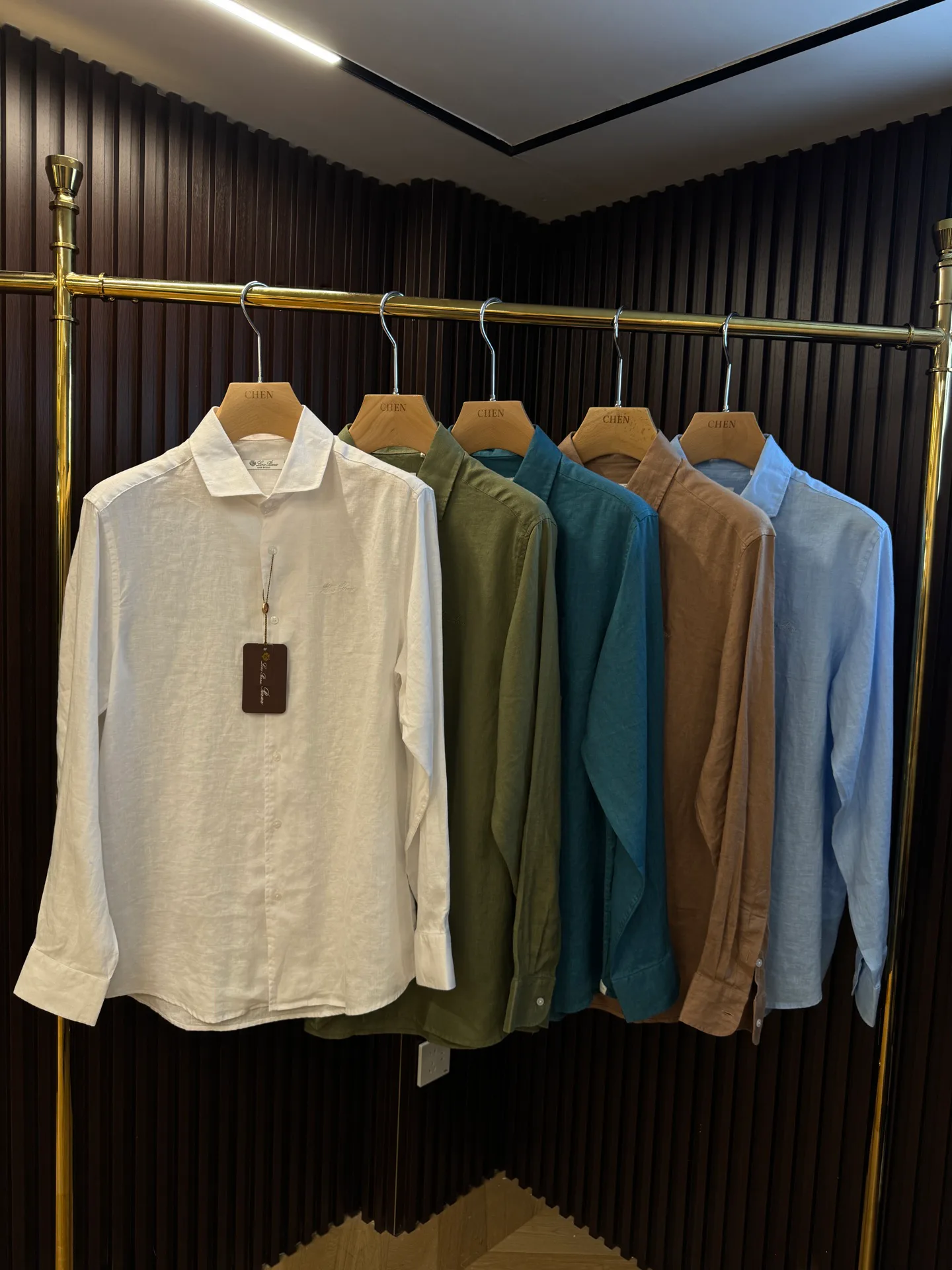 Рубашки Мужские Loro Piana 11383570