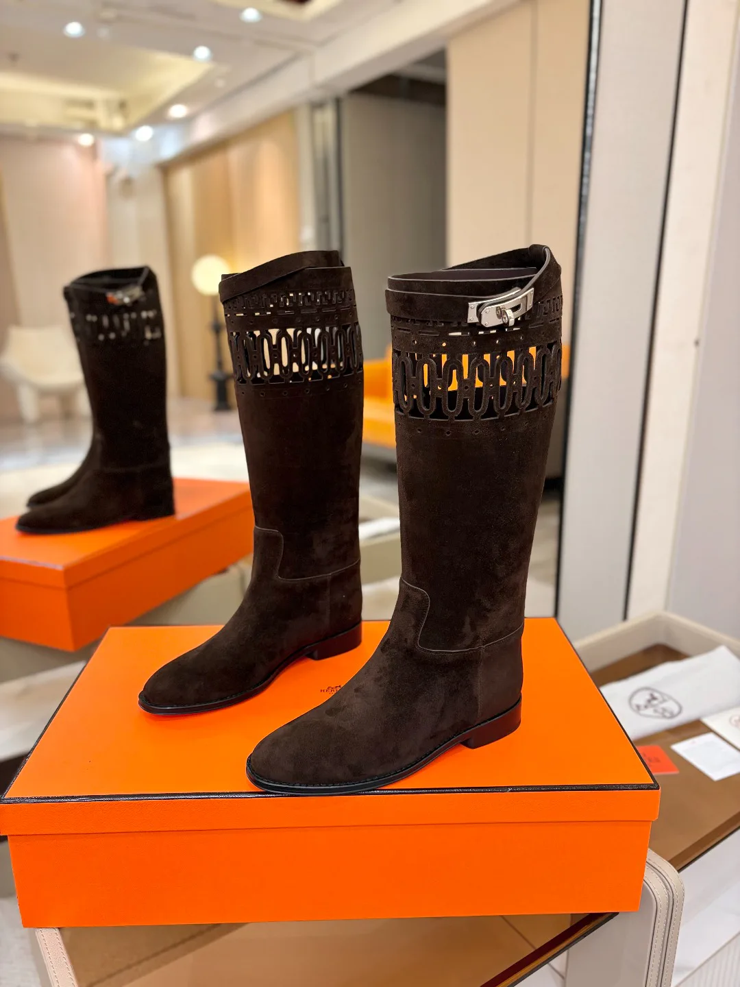 Сапоги Женские Hermes 18521309