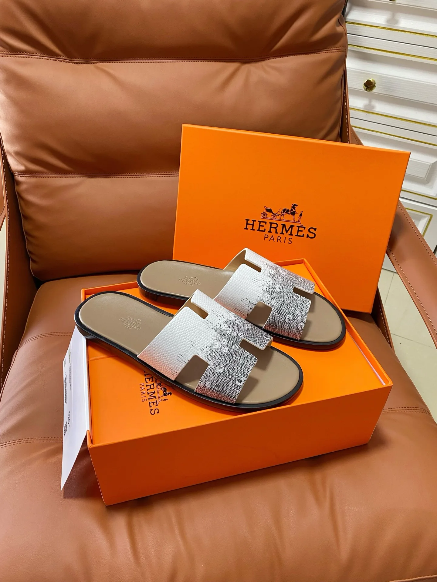 Шлепанцы Мужские Hermes 11508167