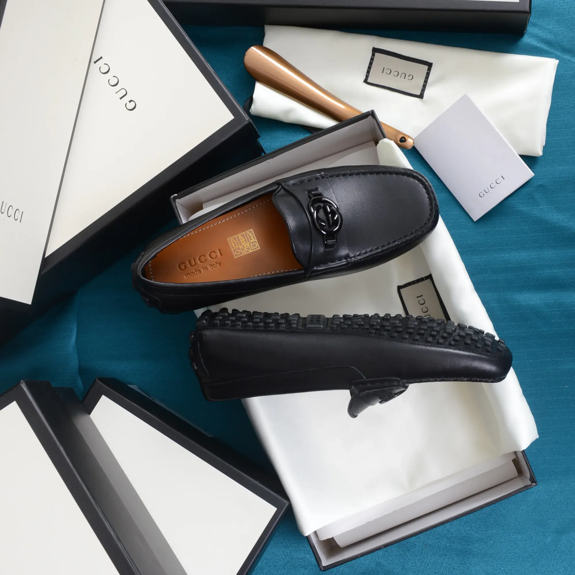 Мокасины Мужские Gucci 15075