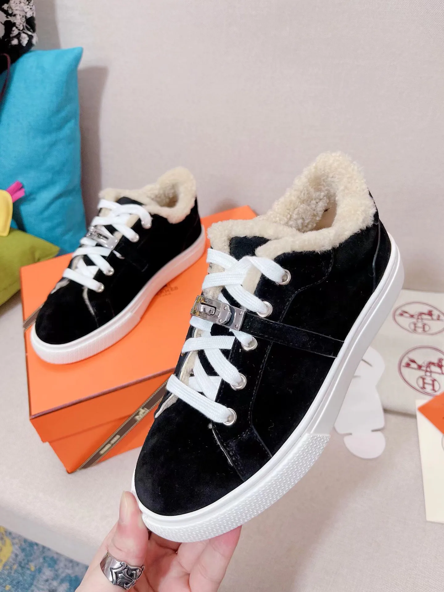 Кеды Женские Hermes 301106