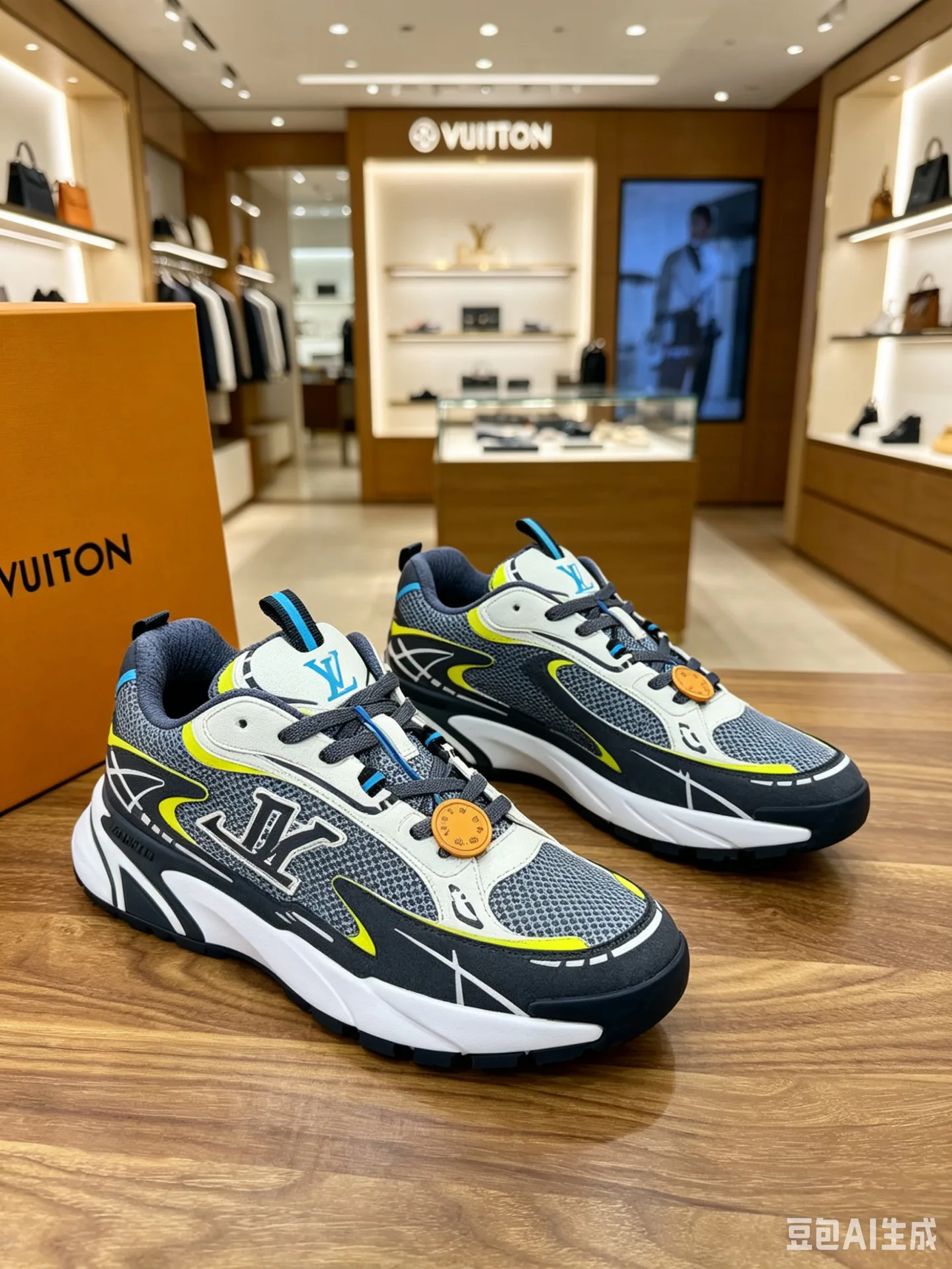 Кроссовки Мужские Louis Vuitton 17477022
