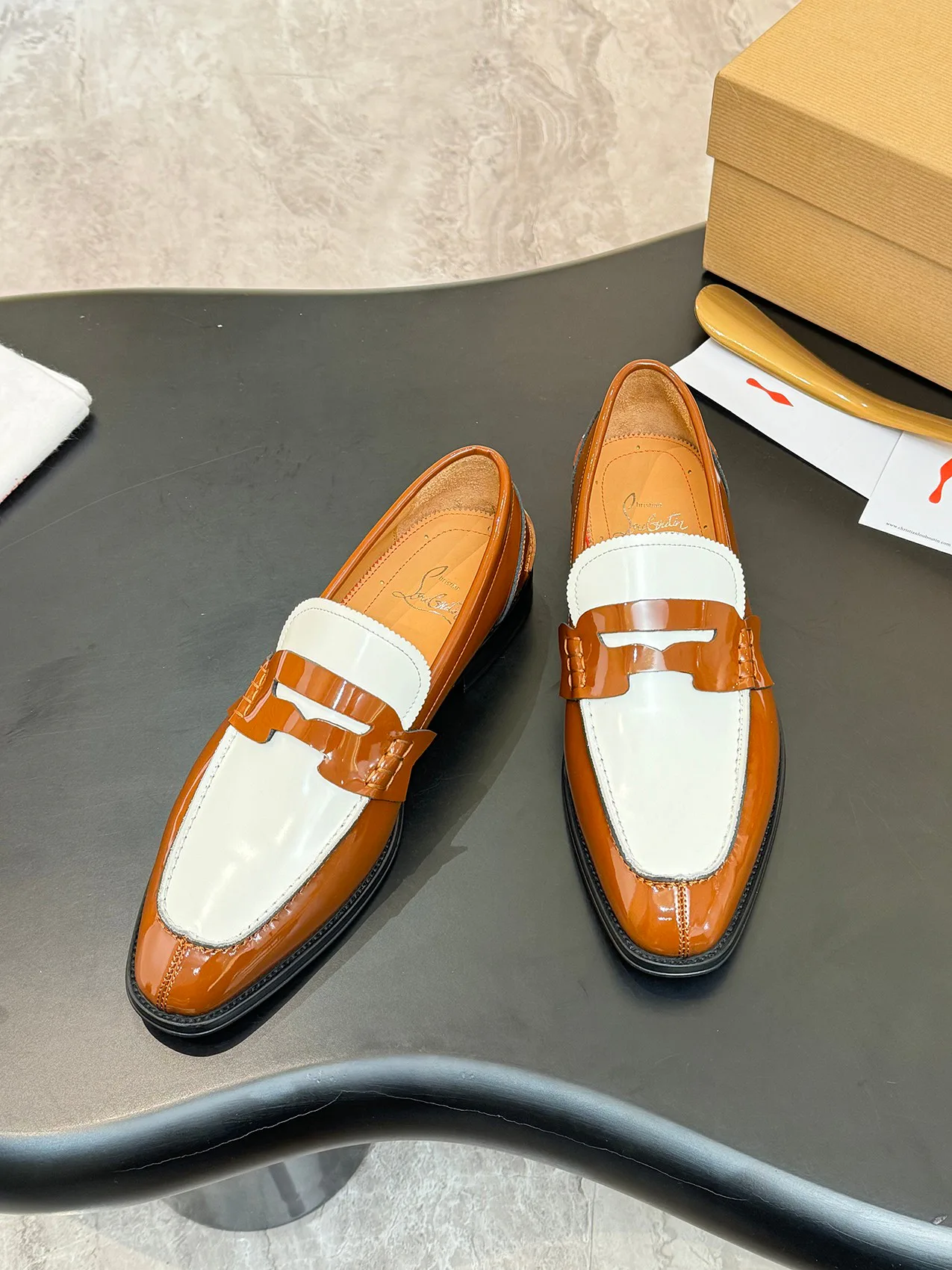 Лоферы И Туфли Мужские Christian Louboutin 18117266