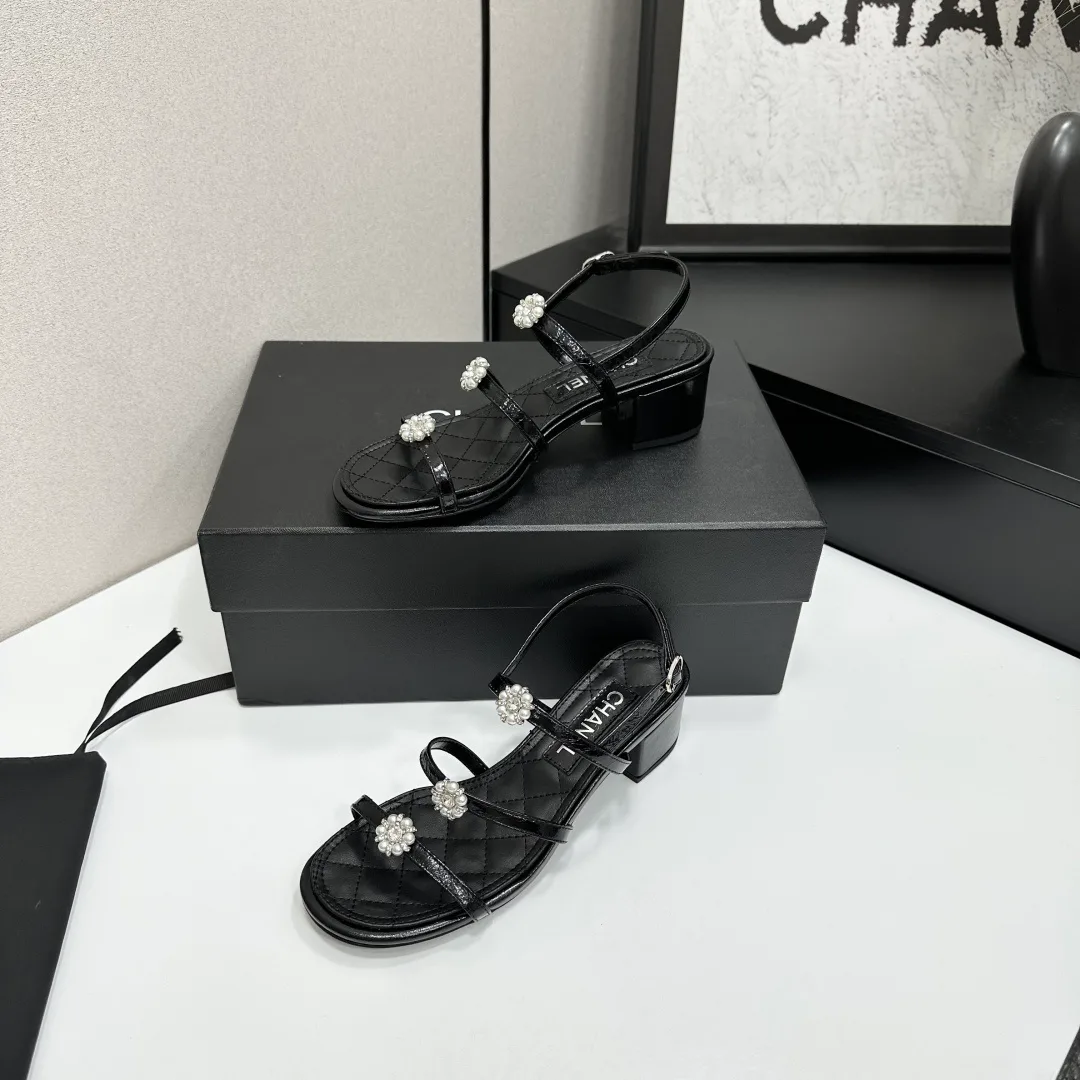 Босоножки Женские Chanel 9651883