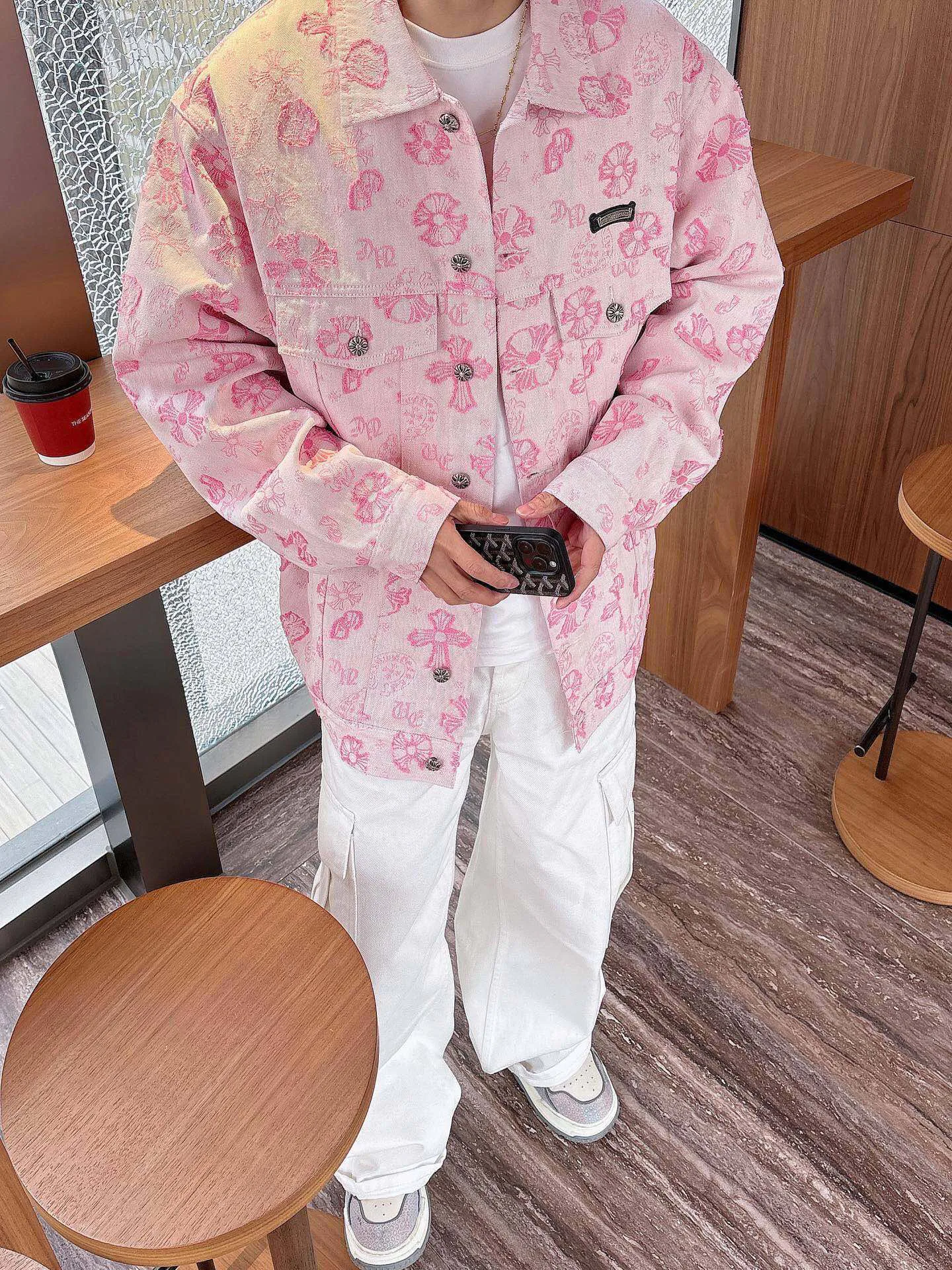 Куртки И Пуховики Мужские Chrome Hearts 928648