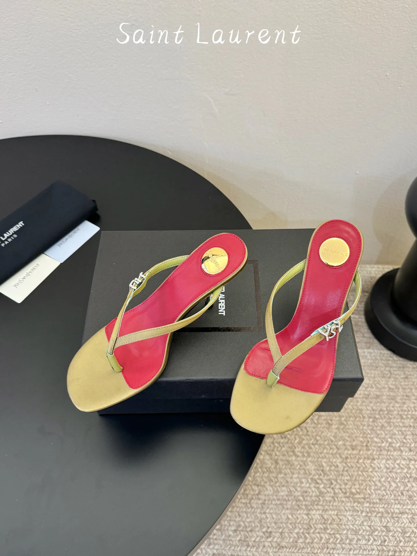 Босоножки Женские Saint Laurent 13077805