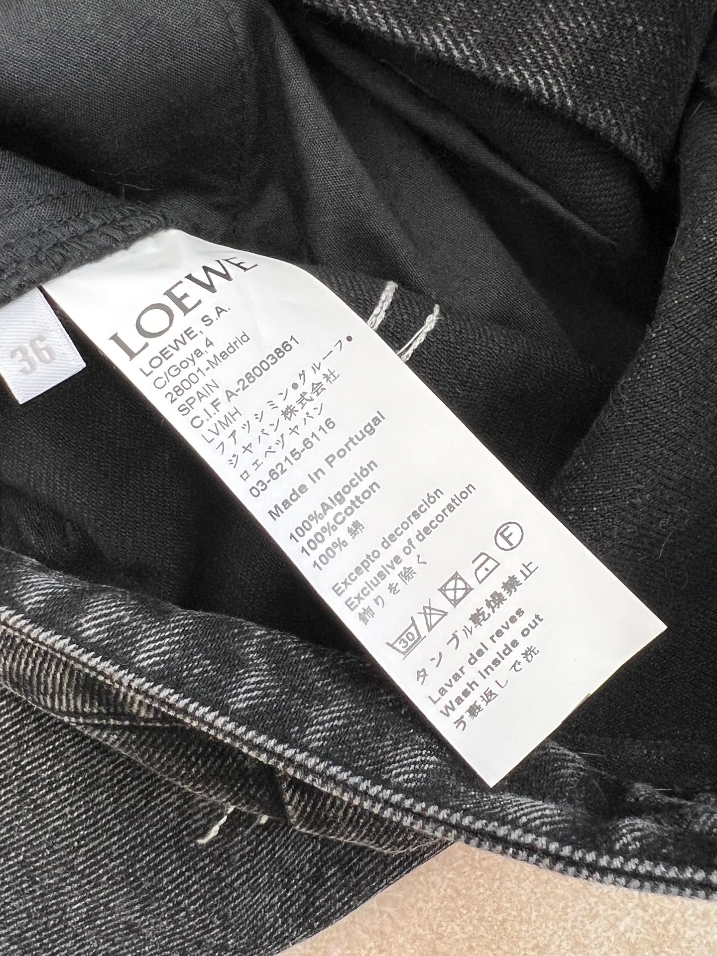 Джинсы Женские Loewe 2995583