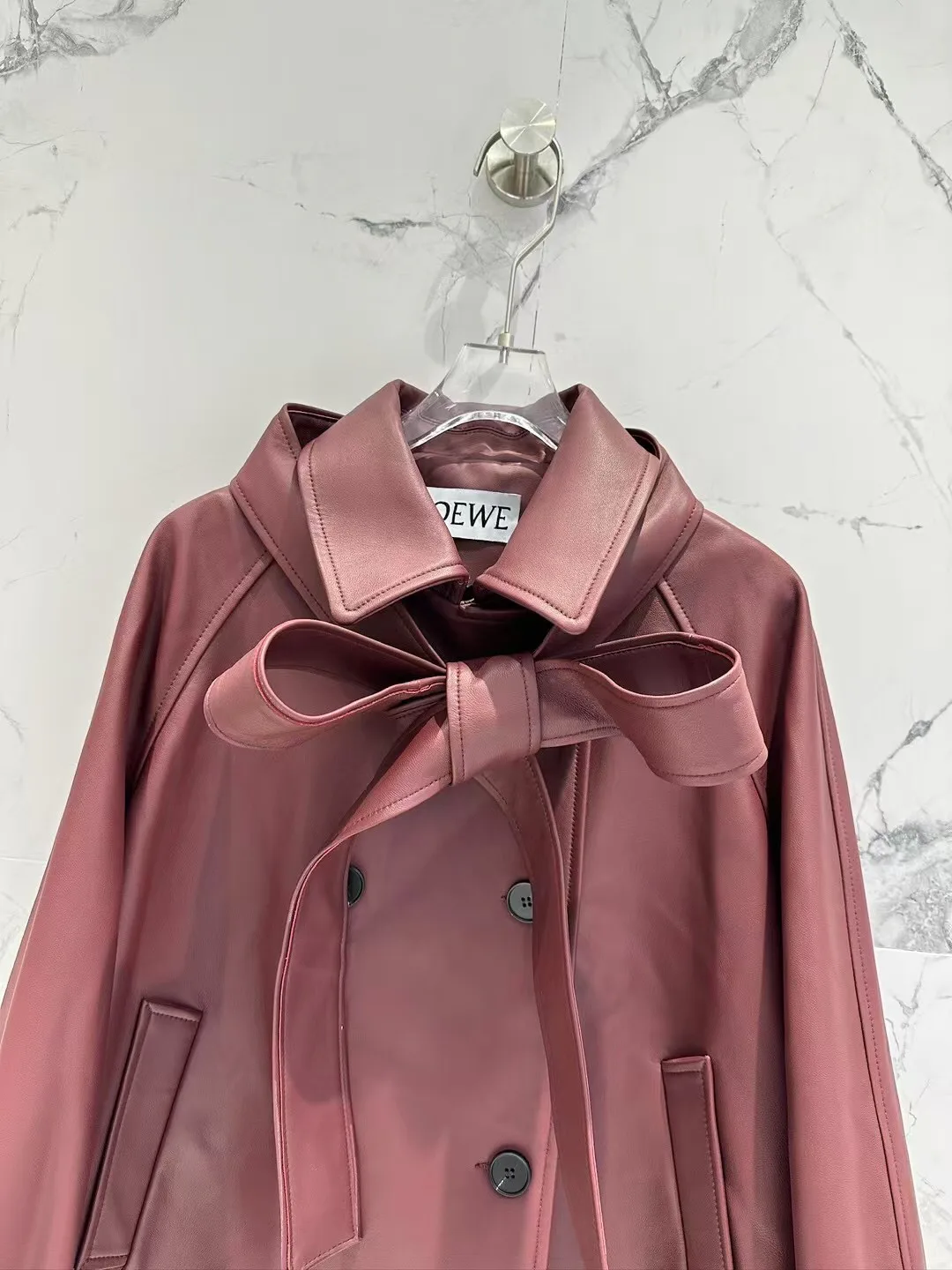 Кожаные Куртки И Дублёнки Женские Loewe 11428994