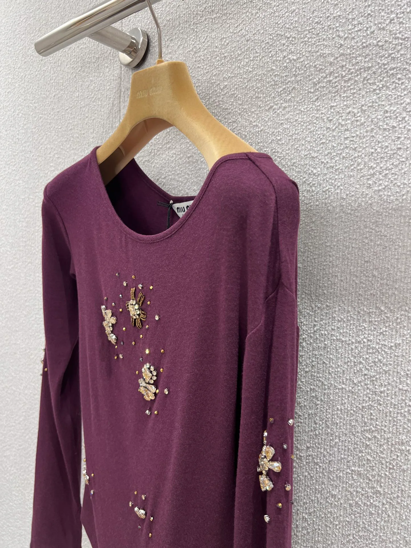 Лонгсливы Женские Miu Miu 4581785