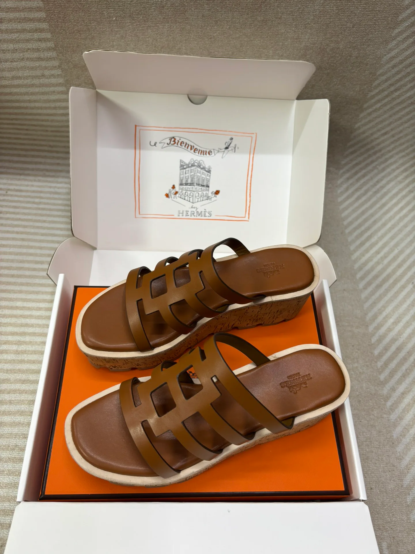 Босоножки Женские Hermes 13424335