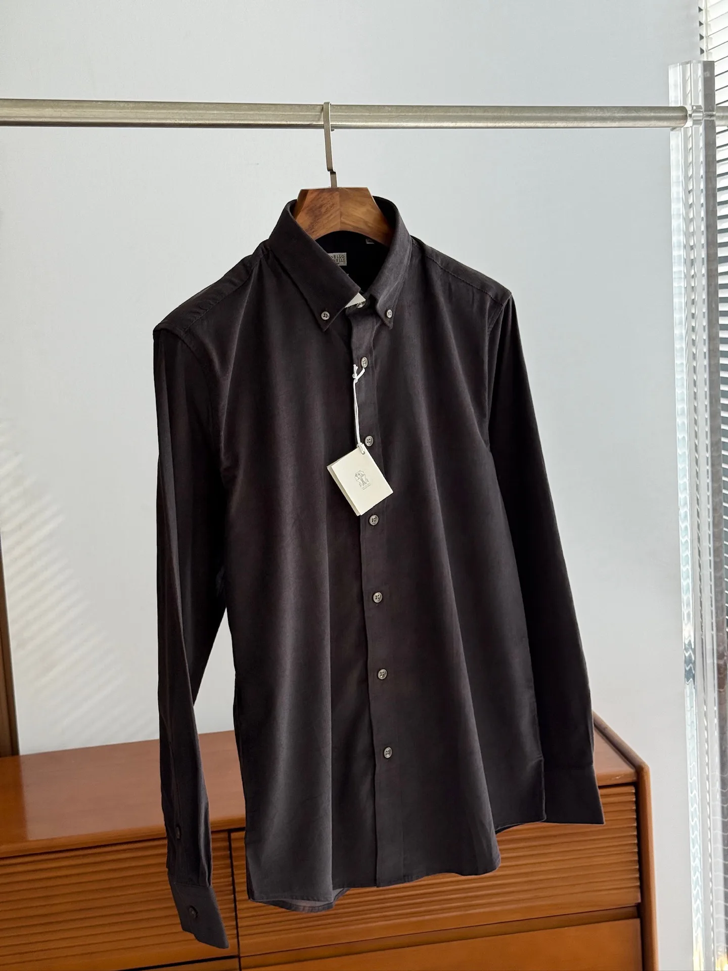 Рубашки Мужские Brunello Cucinelli 10629452