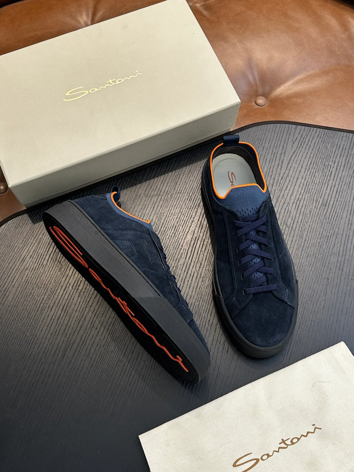 Лоферы И Туфли Мужские Santoni 11522591