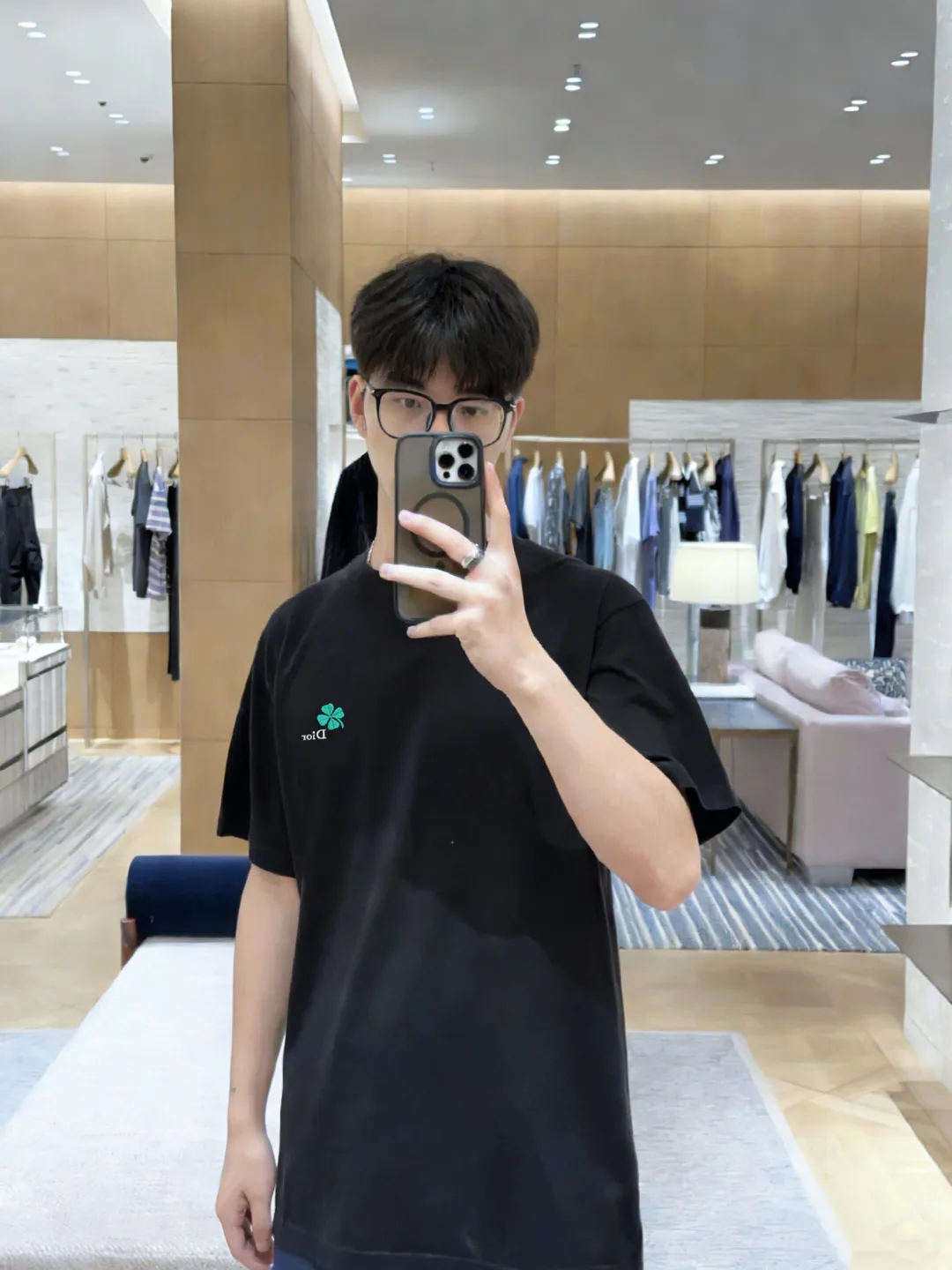 Футболки Мужские Christian Dior 1265383