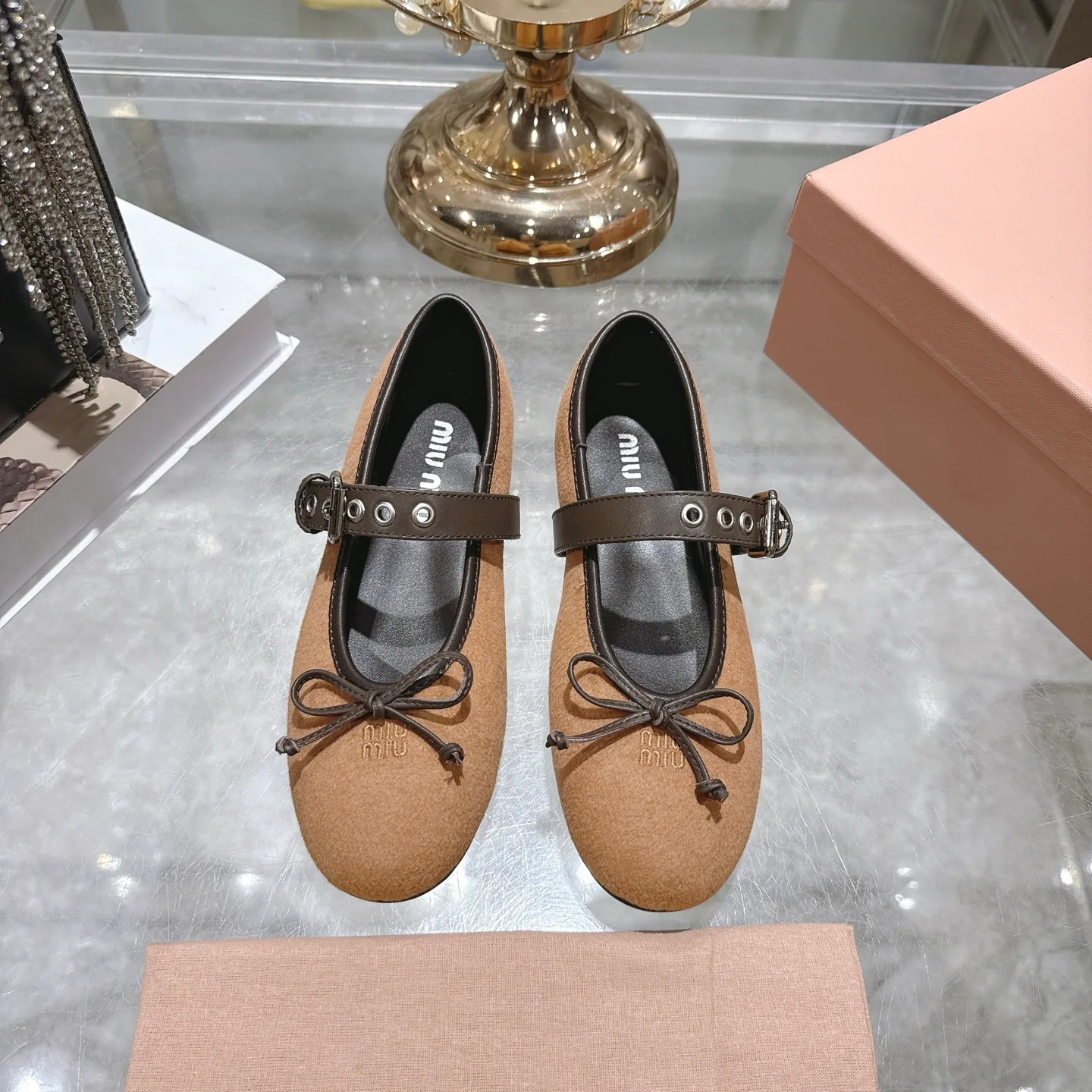 Балетки Женские Miu Miu 819505
