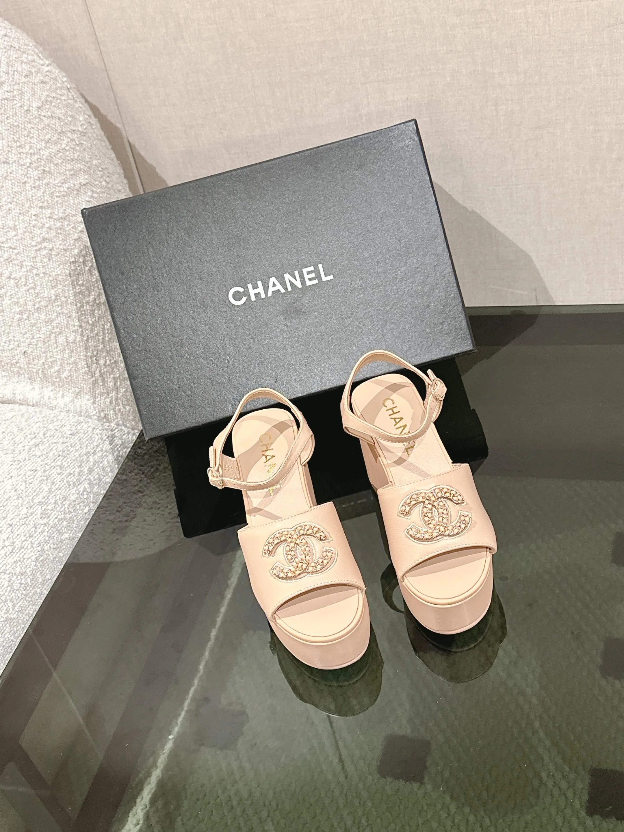 Босоножки Женские Chanel 35847