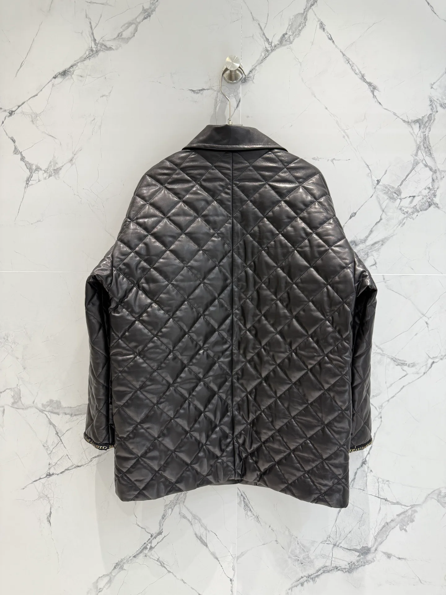 Кожаные Куртки И Дублёнки Женские Chanel 10624731