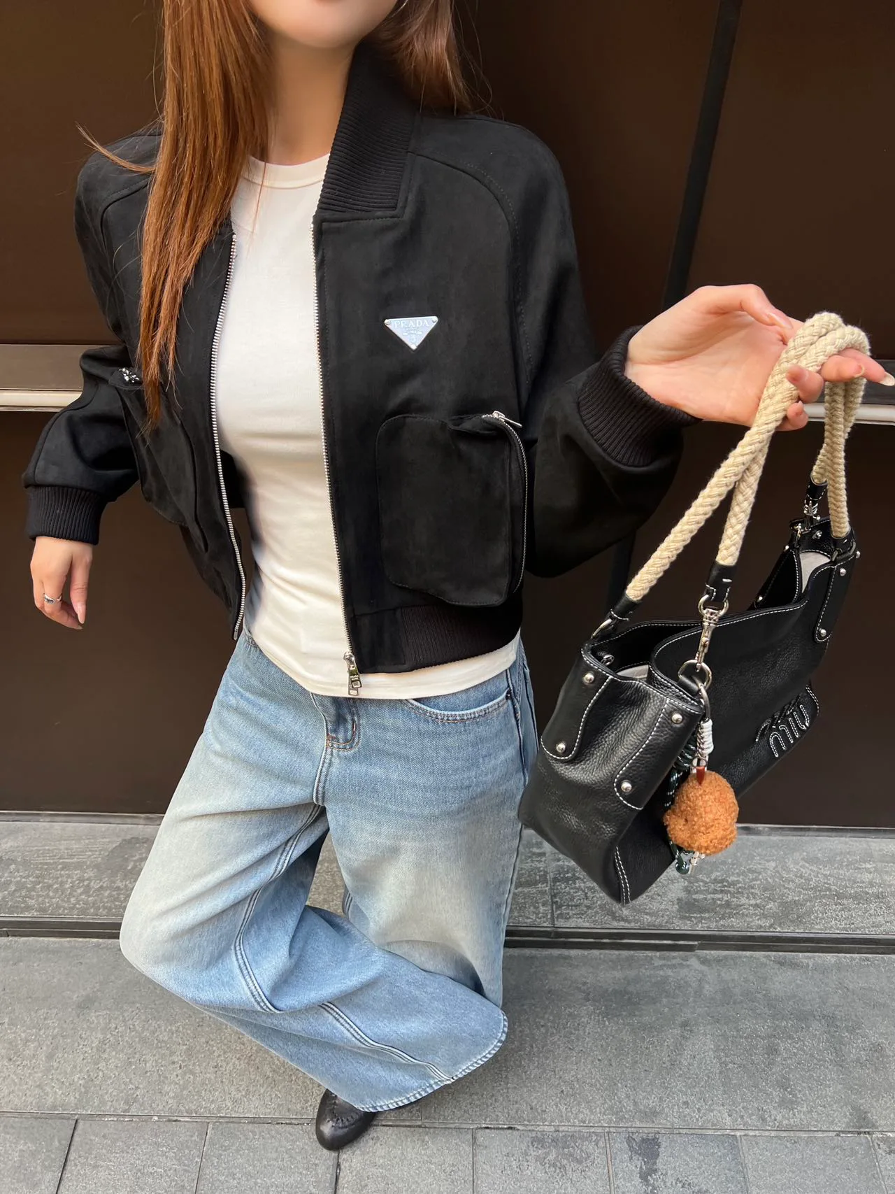 Куртки И Пуховики Женские Prada 18767797