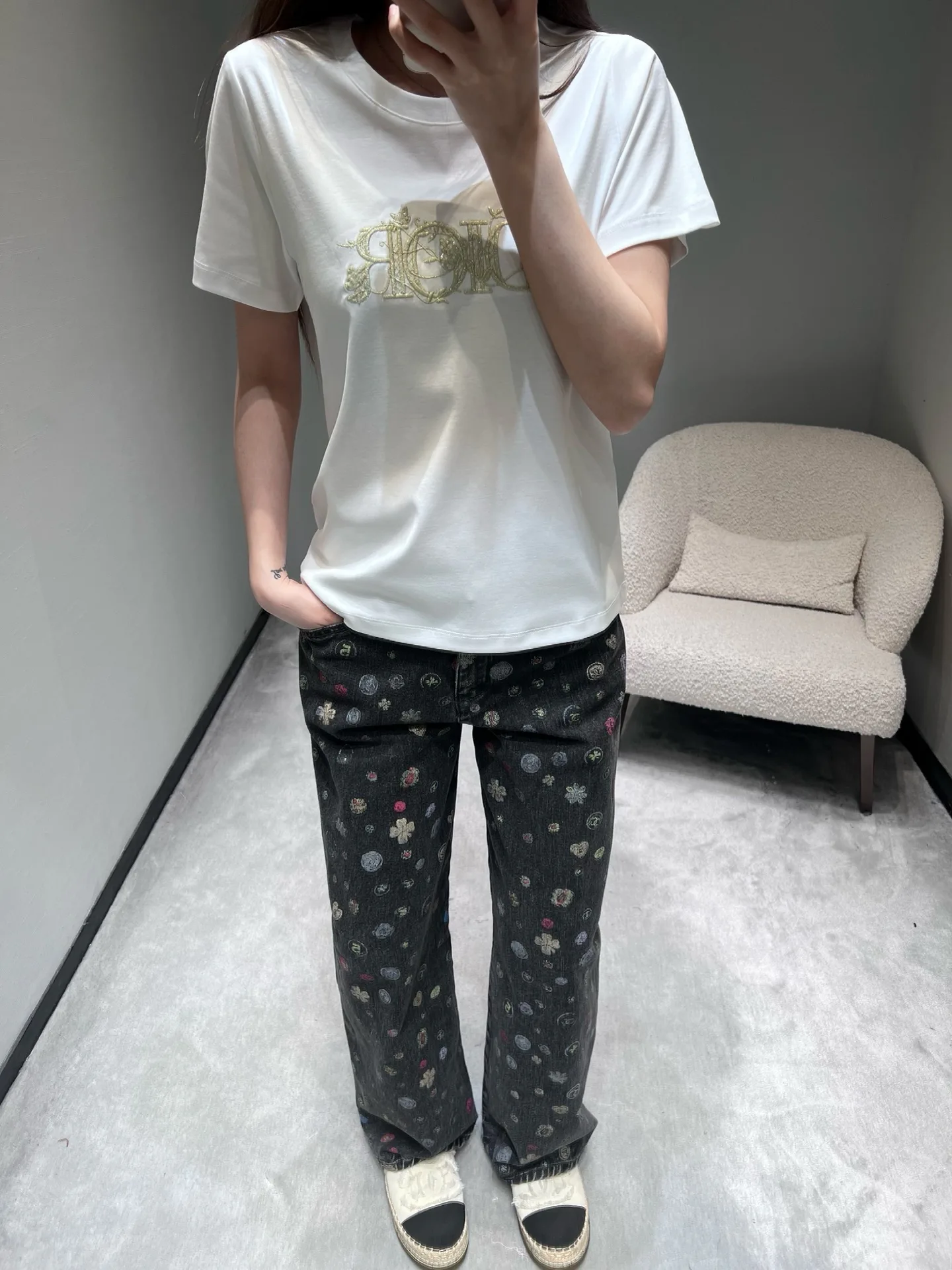 Футболки Женские Christian Dior 1144179