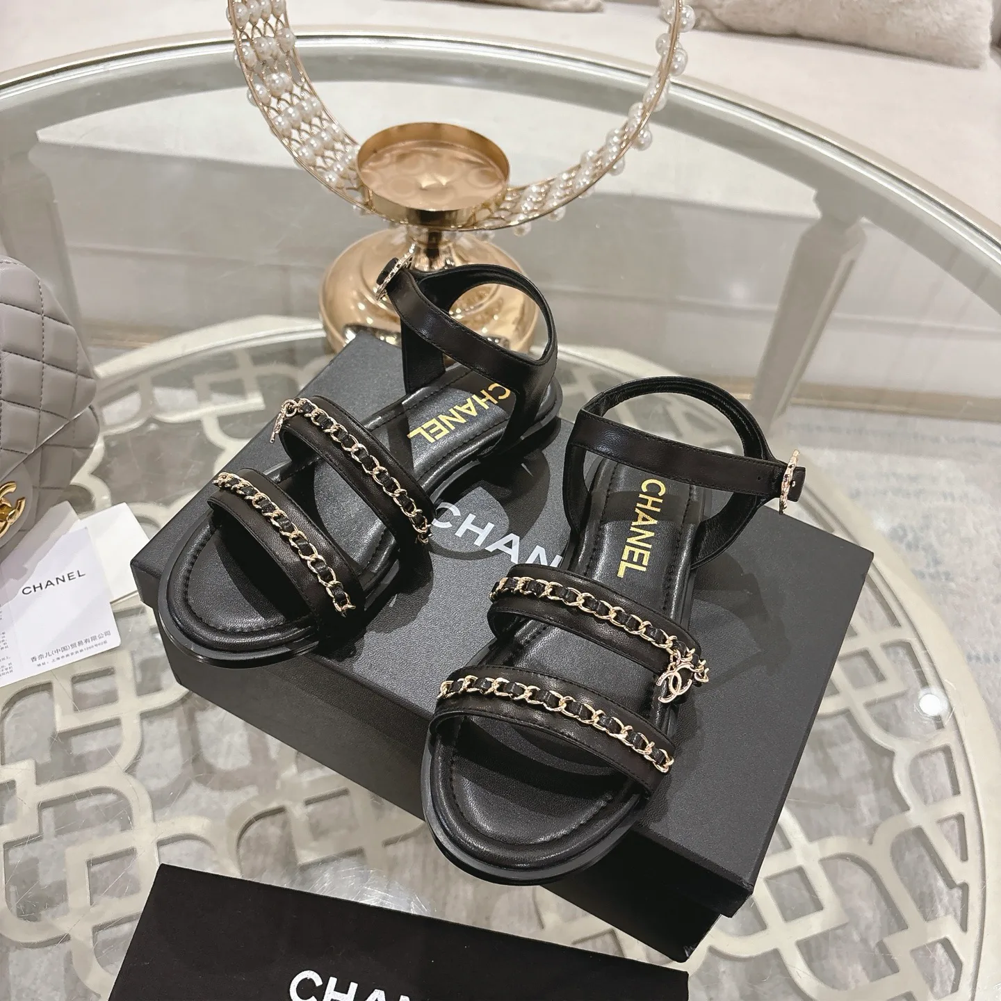 Сандалии Женские Chanel 380820
