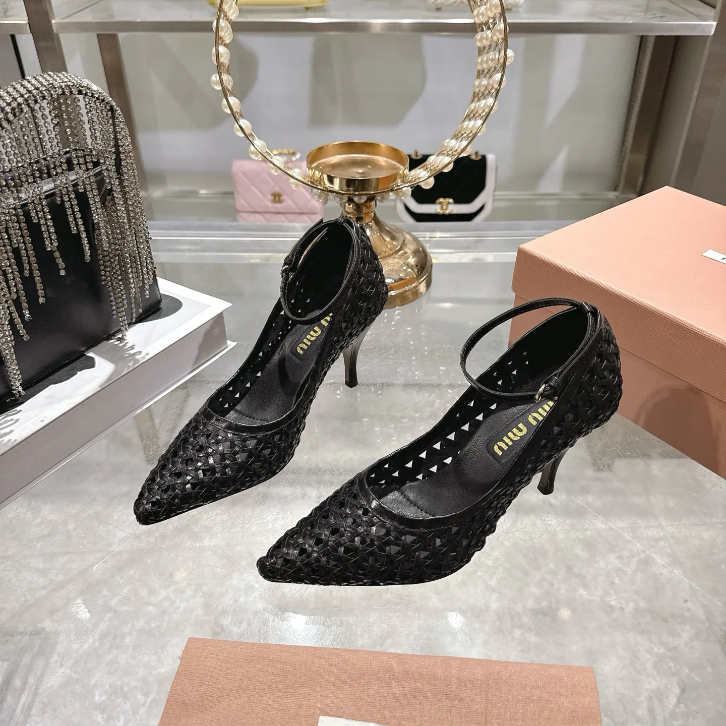 Босоножки Женские Miu Miu 11677166