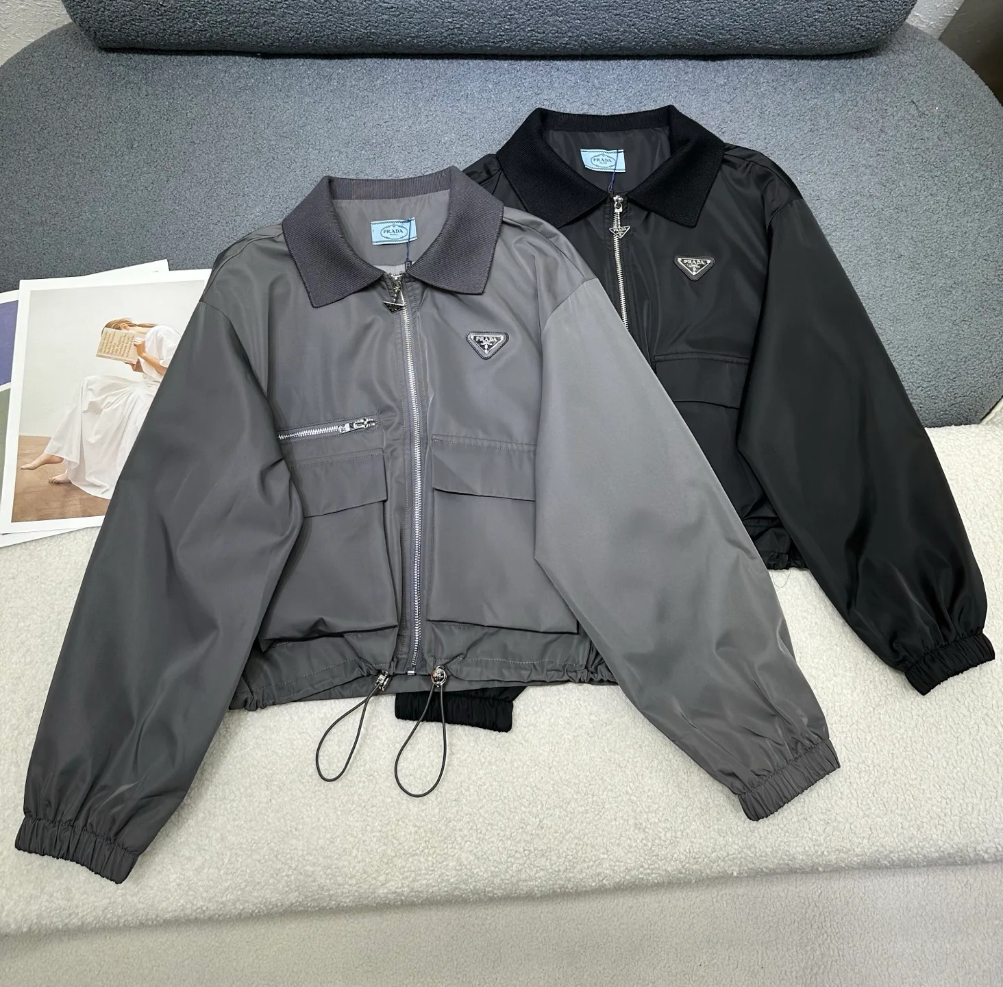 Куртки И Пуховики Женские Prada 18435756