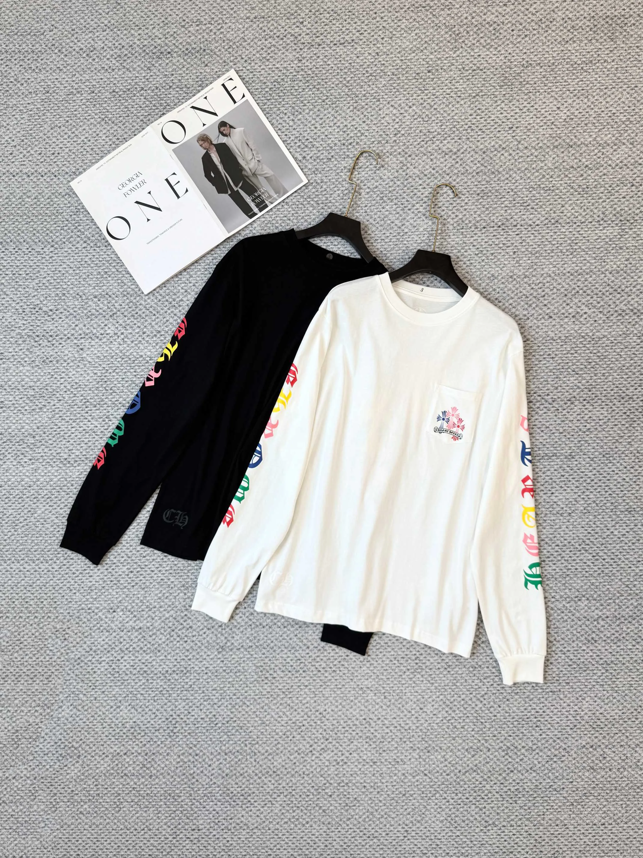 Лонгсливы Женские Chrome Hearts 335538