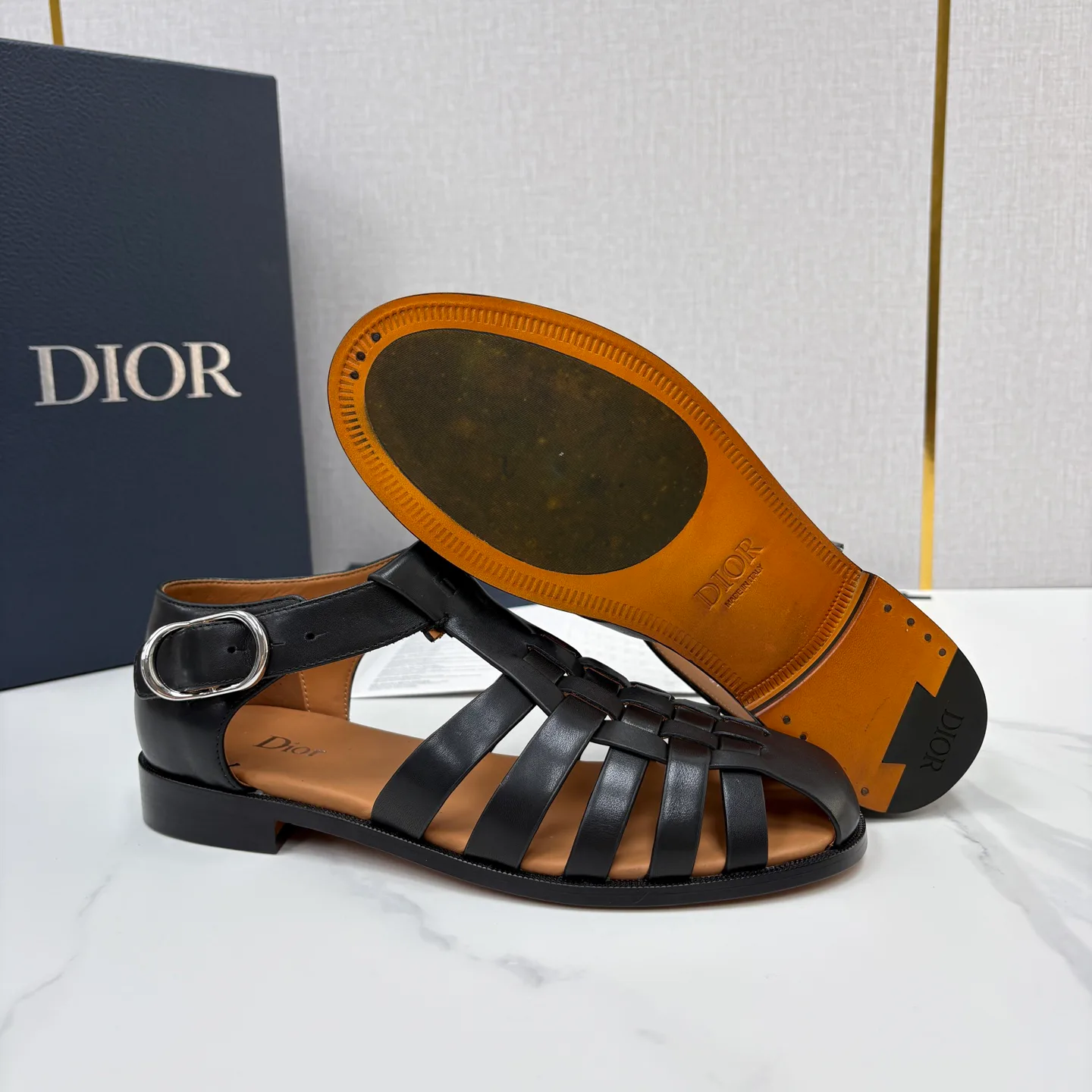 Сандалии Мужские Christian Dior 17579074