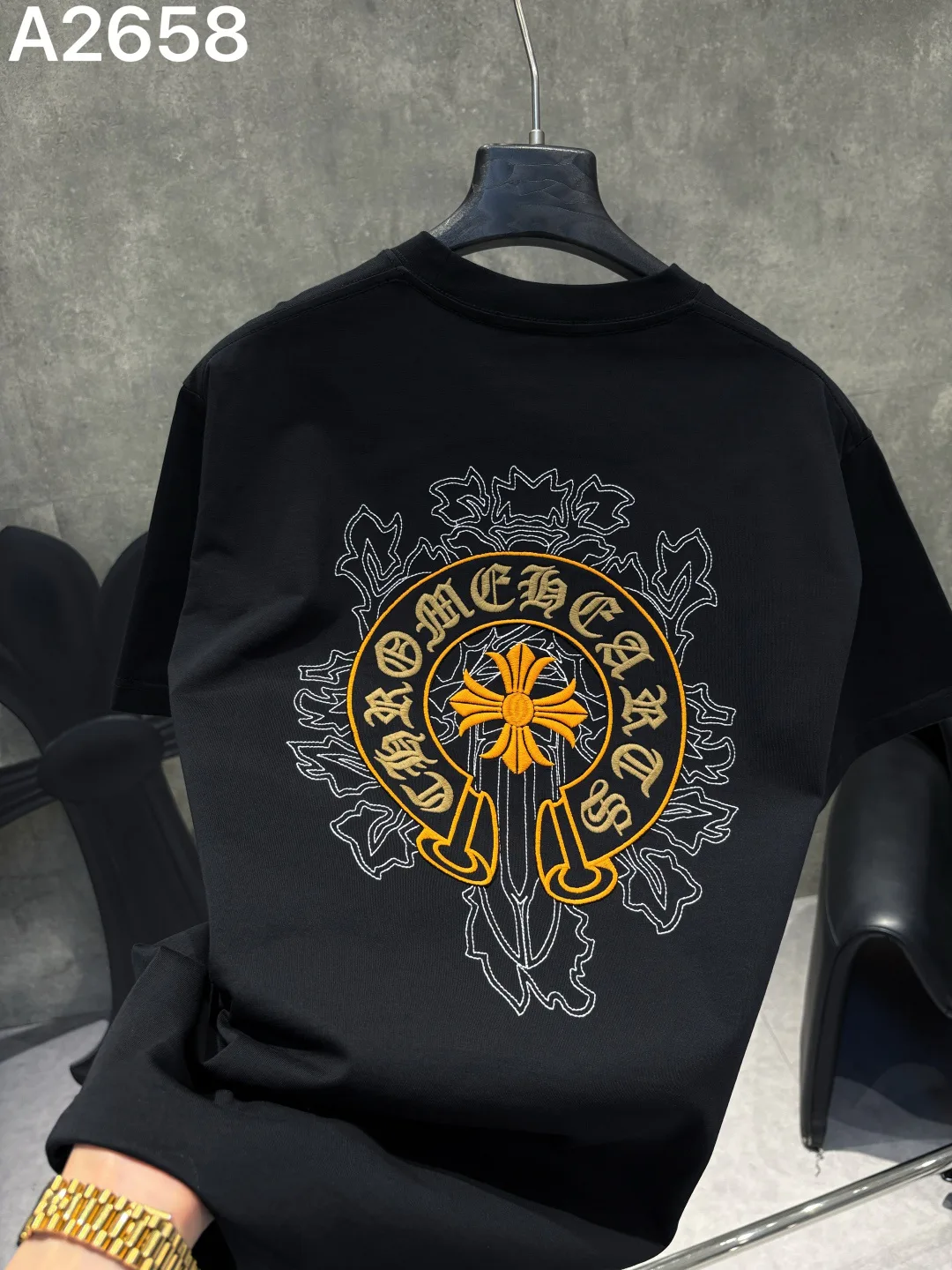 Футболки Мужские Chrome Hearts 11591410