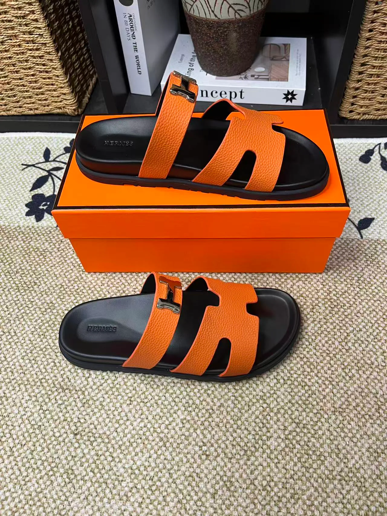 Шлепанцы Женские Hermes 991613