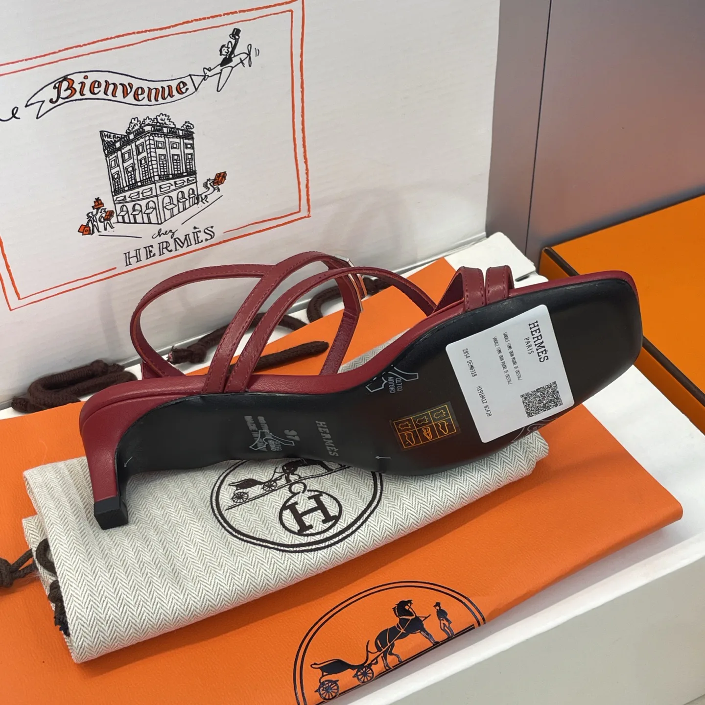 Босоножки Женские Hermes 18120793
