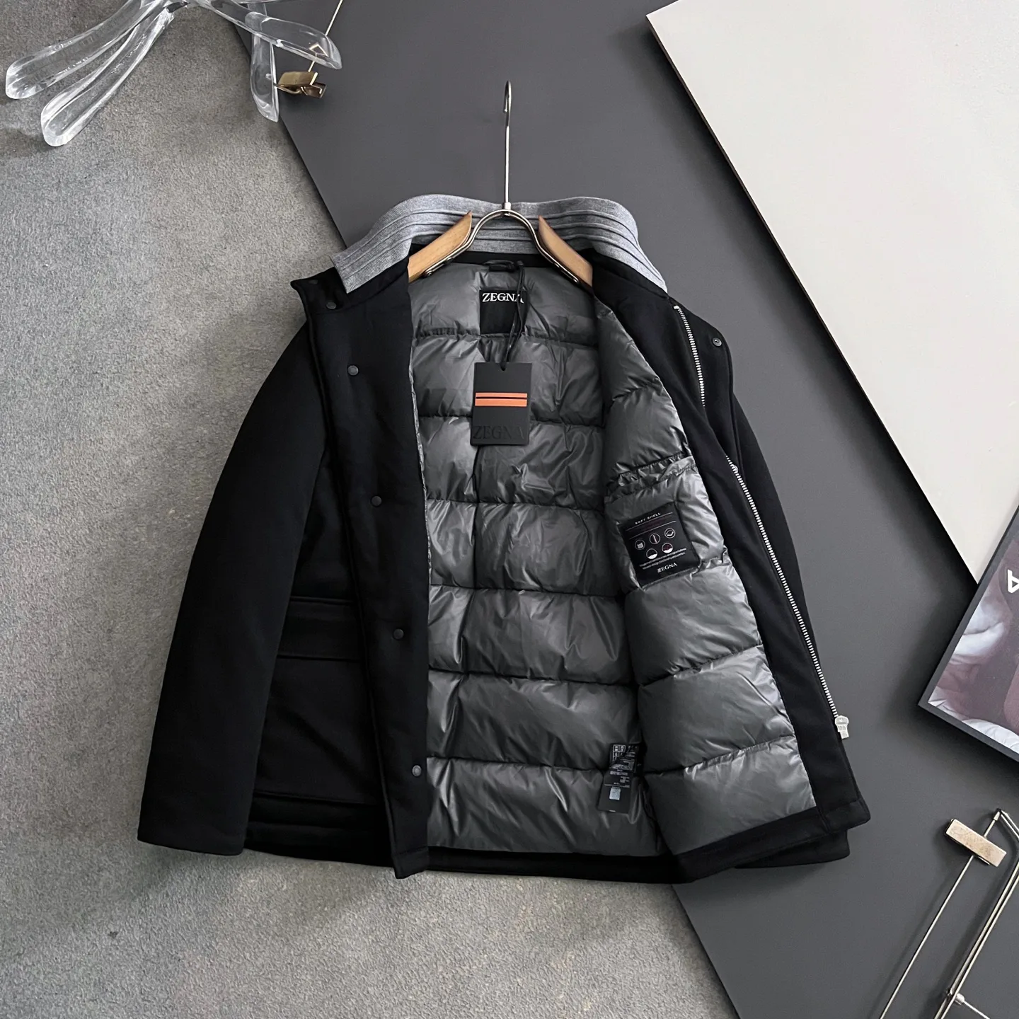 Куртки И Пуховики Женские Zegna 4348203