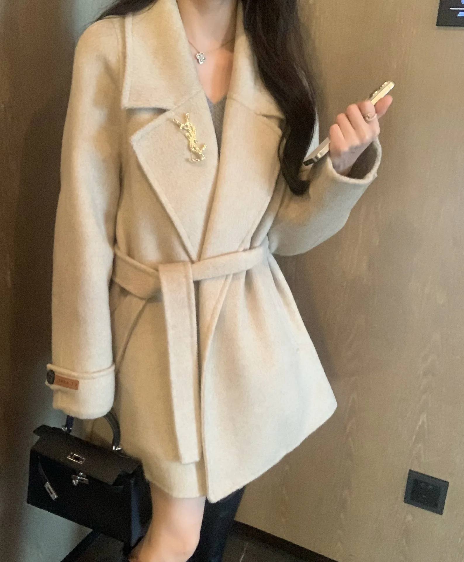 Пальто Женские Saint Laurent 18530522