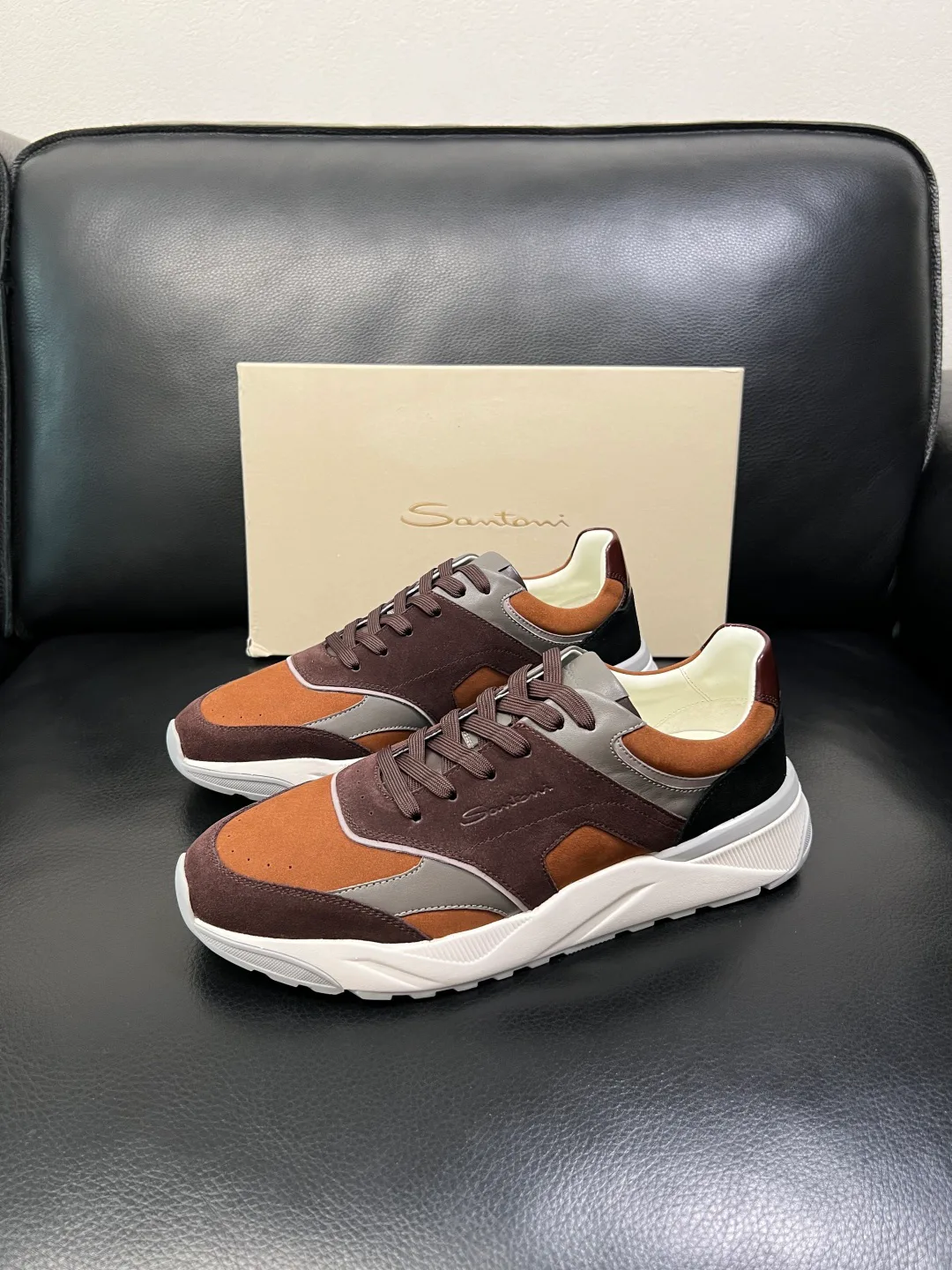 Лоферы И Туфли Мужские Santoni 13568823