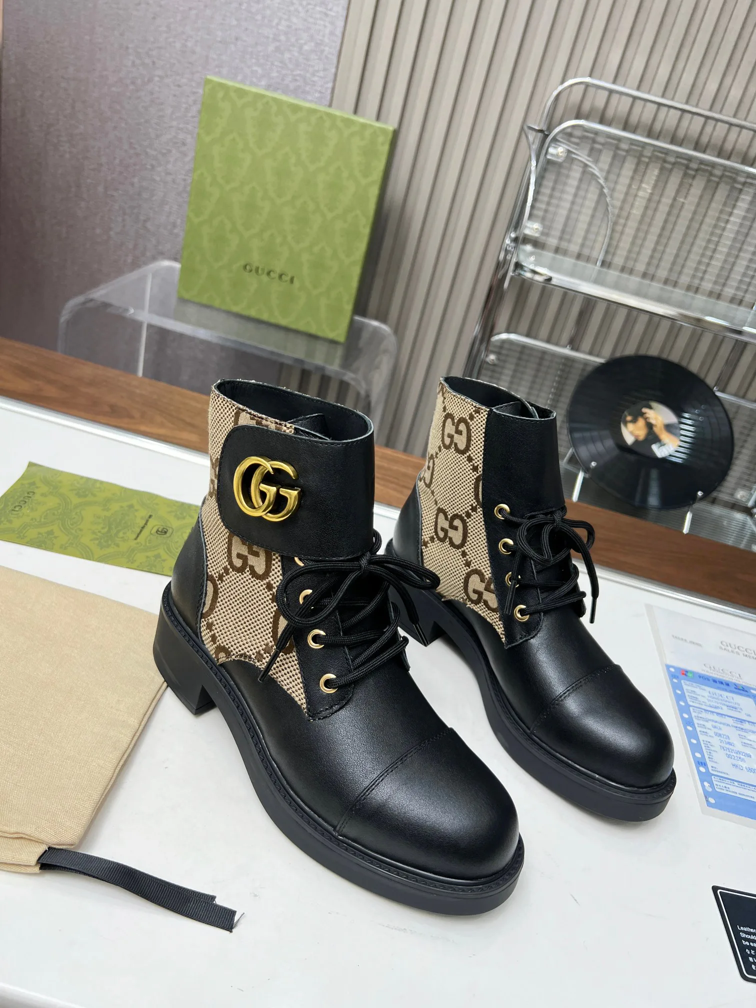 Ботинки Женские Gucci 5350884