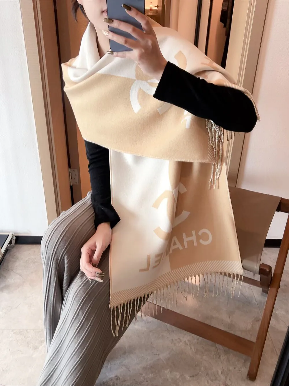 Шарфы Chanel 91023