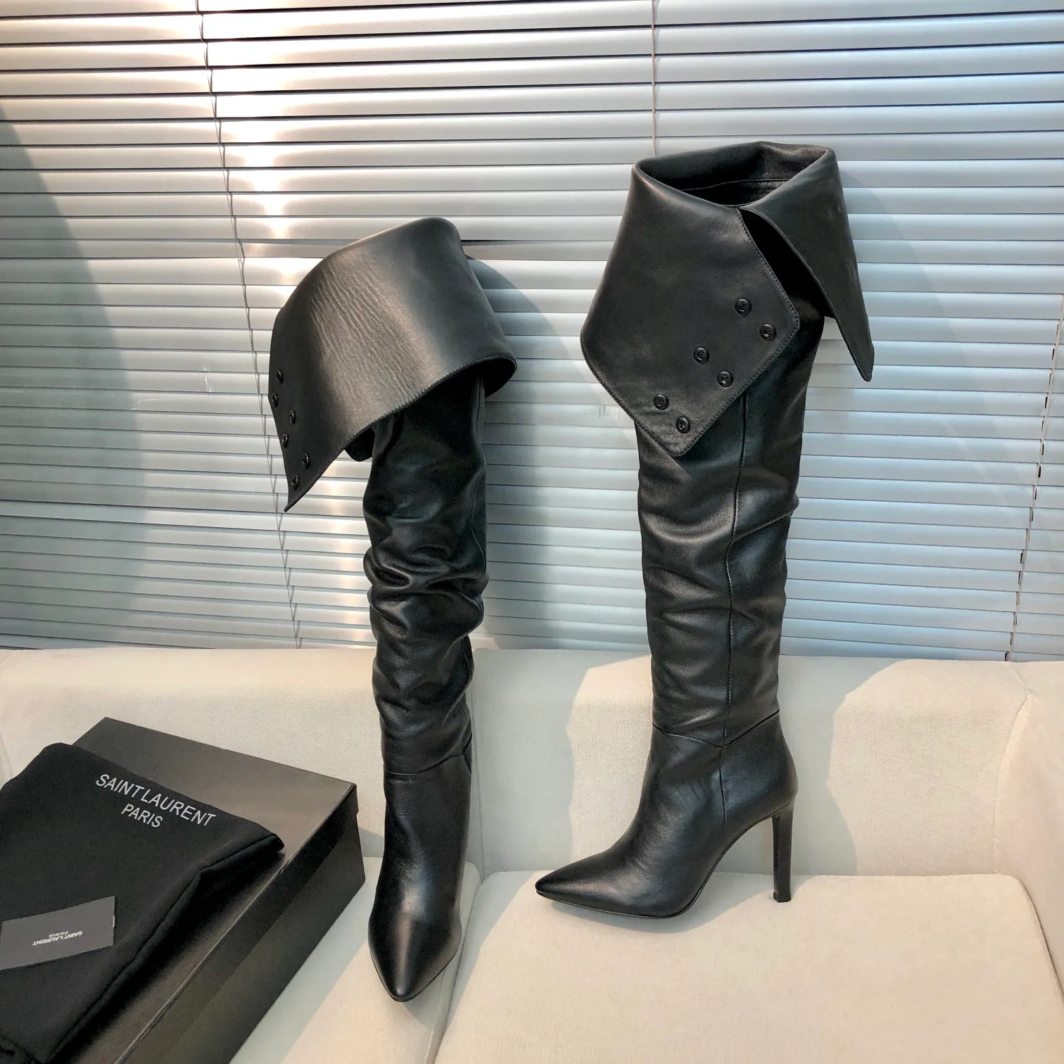 Сапоги Женские Saint Laurent 18997194