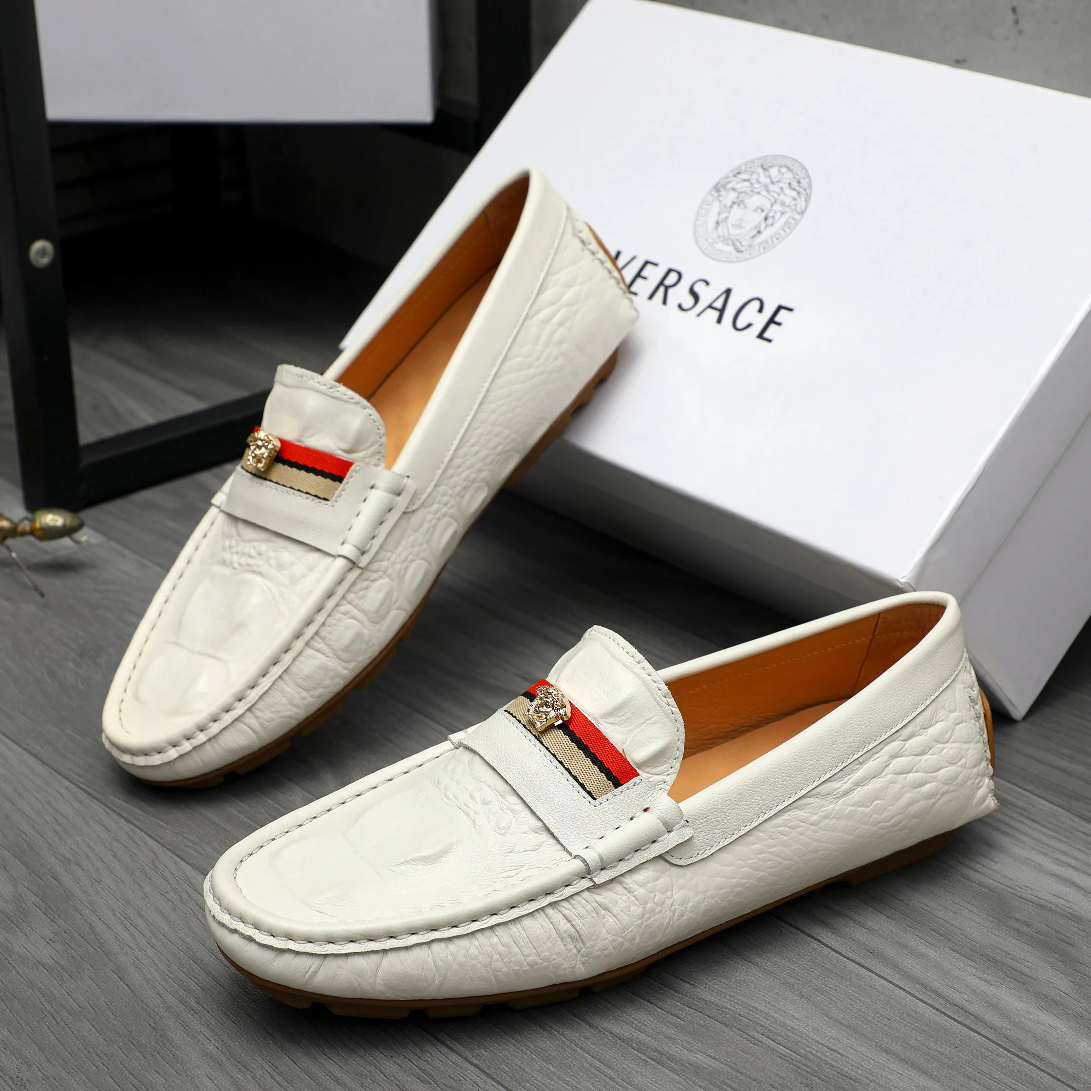Мокасины Мужские Versace 11703847