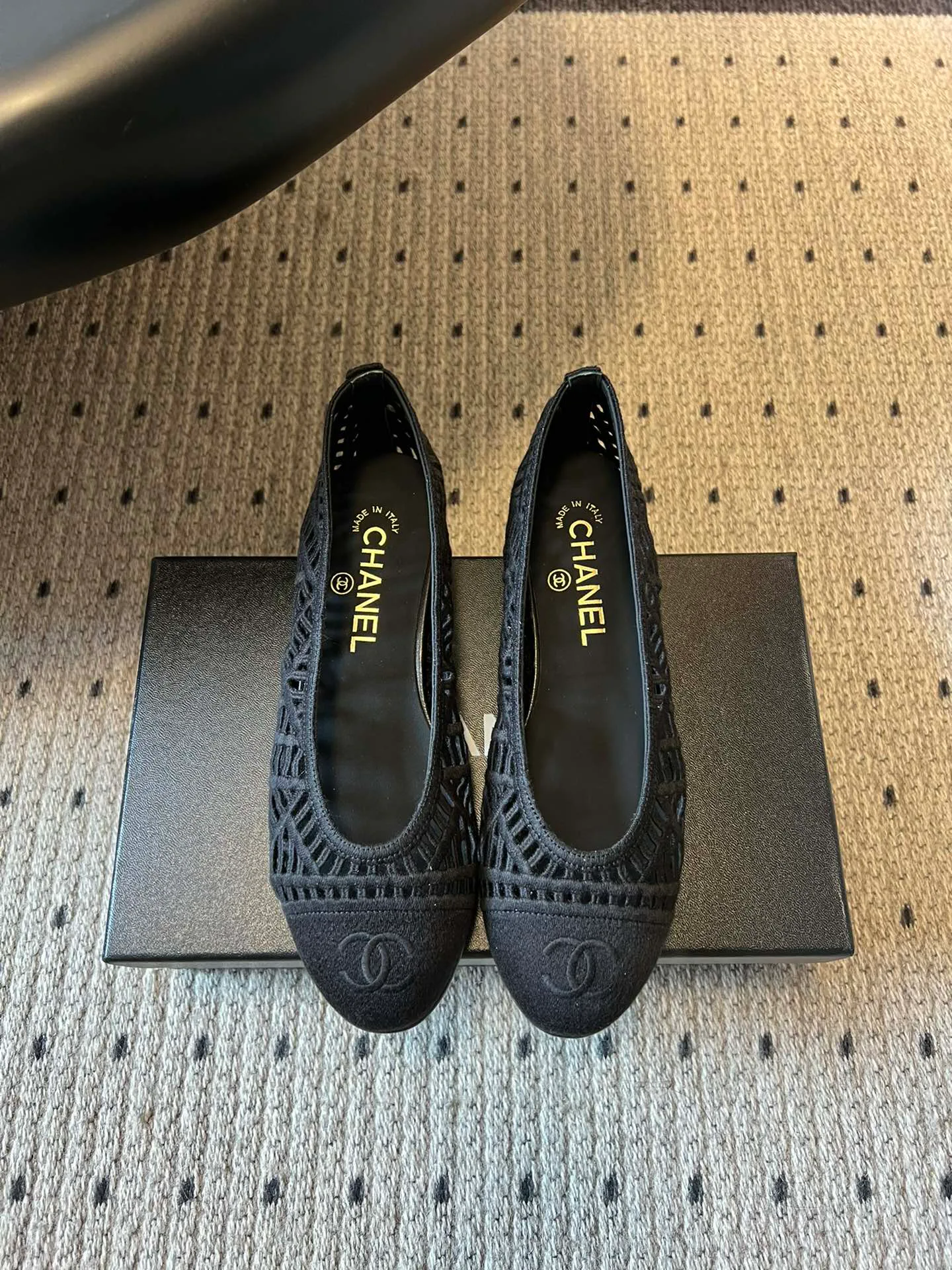 Балетки Женские Chanel 376041