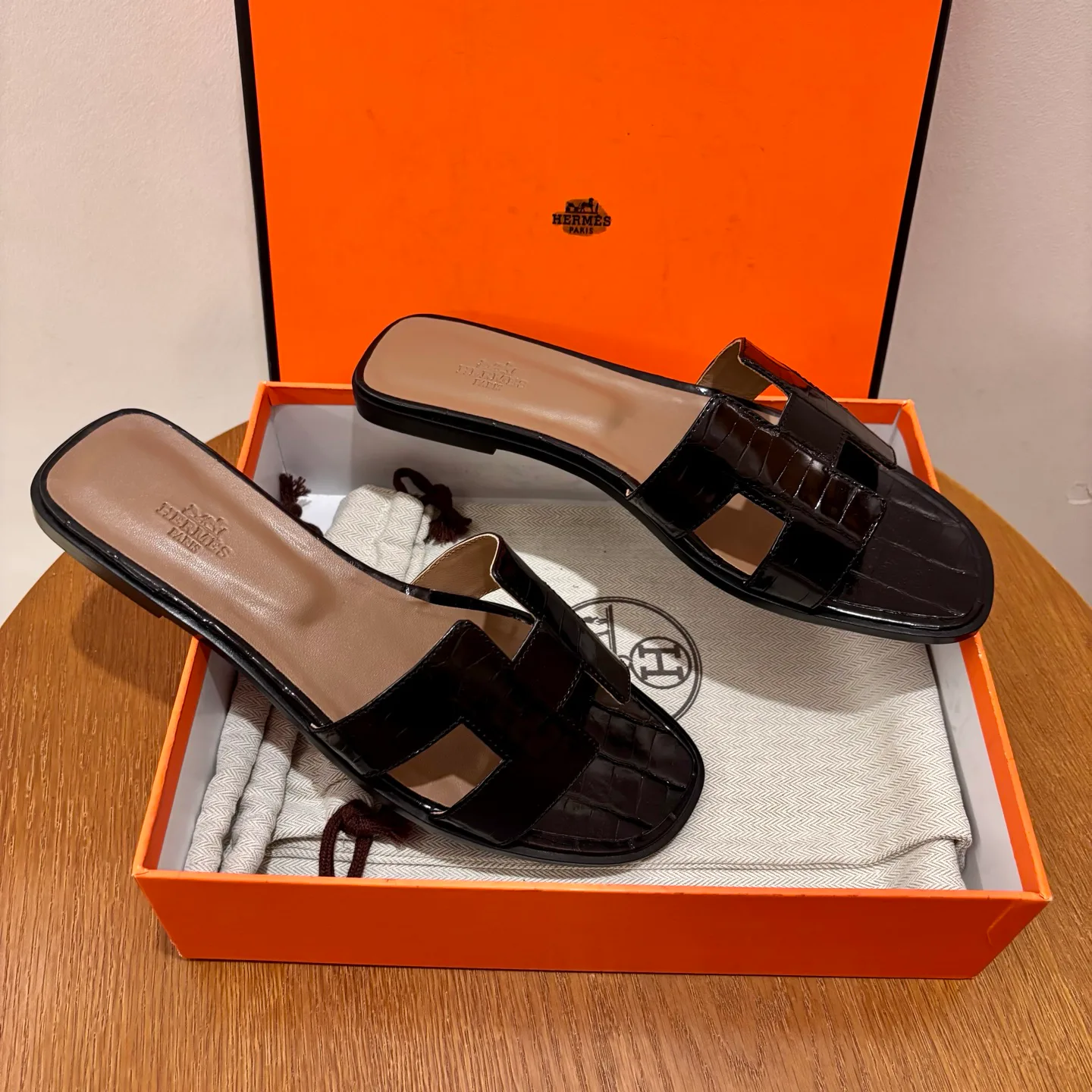 Шлепанцы Женские Hermes 4503988