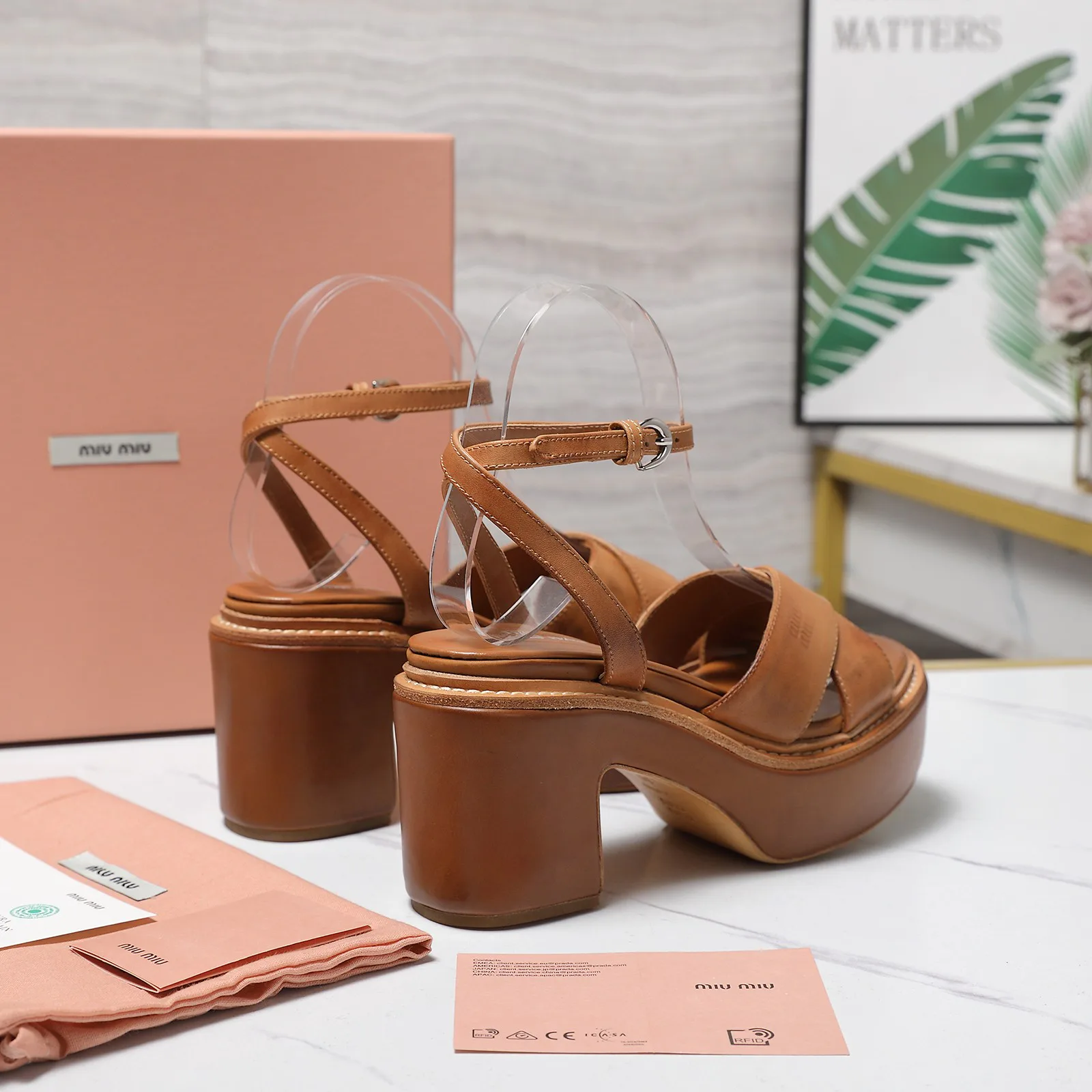 Босоножки Женские Miu Miu 11416334