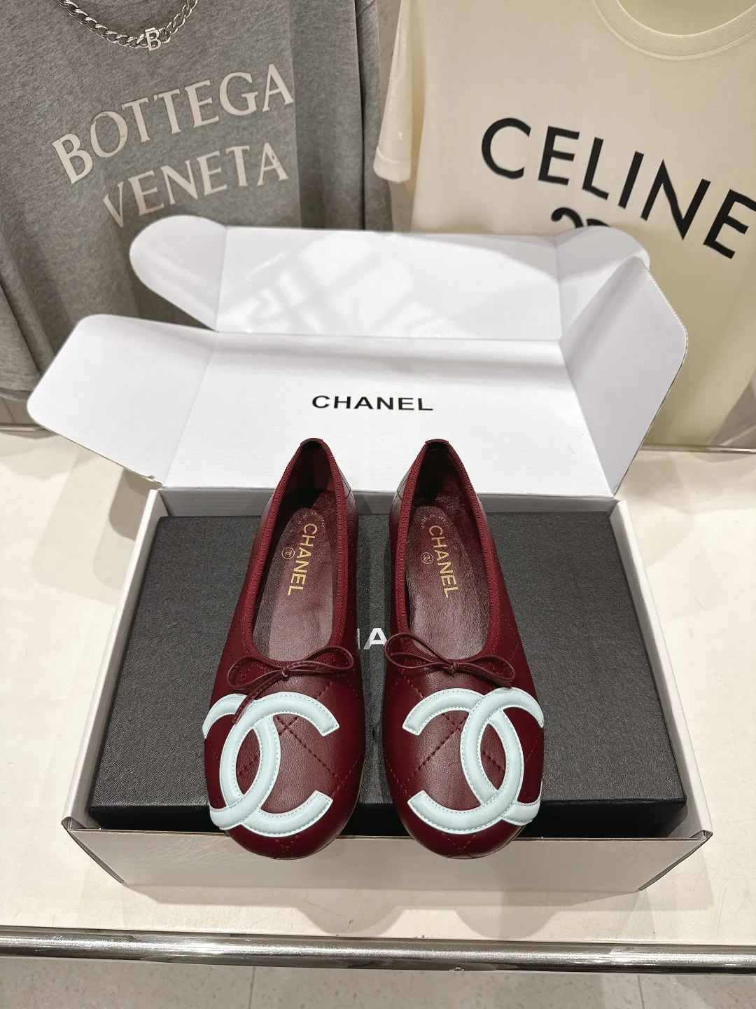 Балетки Женские Chanel 17637887